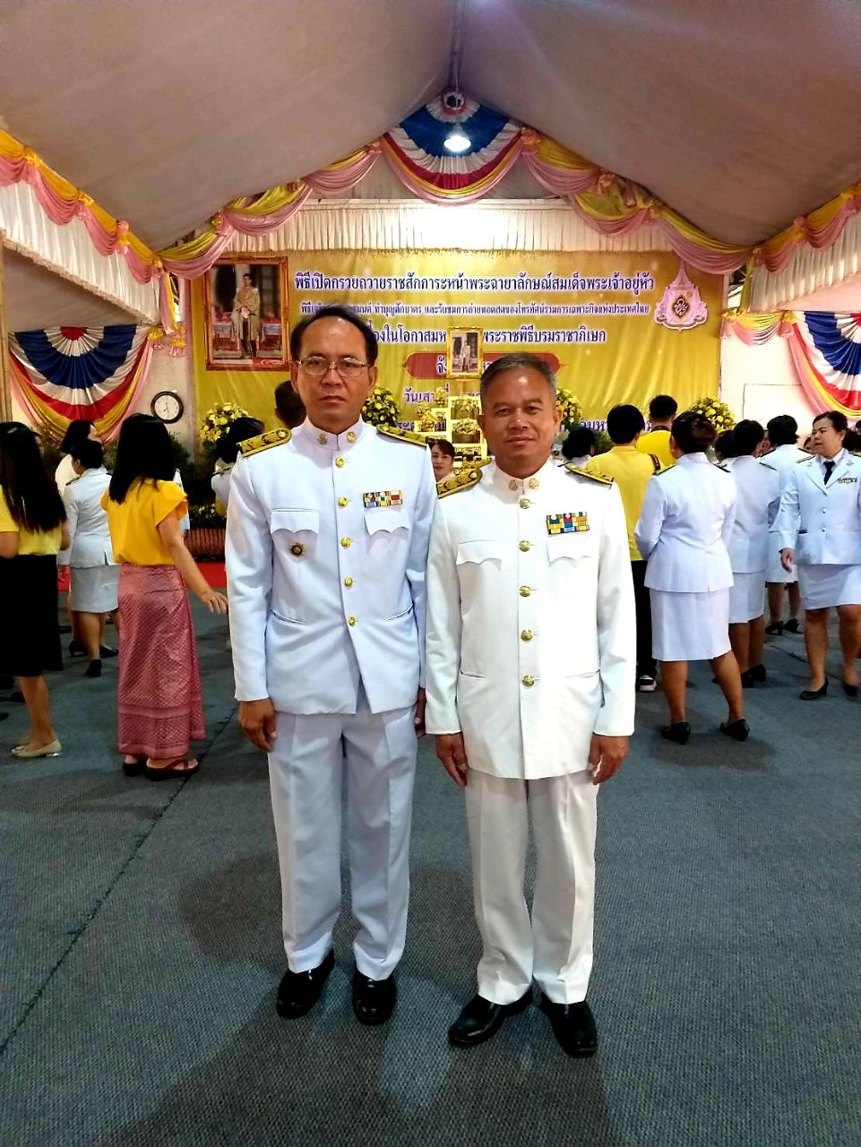 4 พฤษภาคม 2562 เวลา 06.30 น. พัฒนาชุมชนจังหวัดมหาสารคาม ร่วมพิธีเปิดกรวยถวายราชสักการะหน้าพระฉายาลักษณ์สมเด็จพระเจ้าอยู่หัว พิธีเจริญพระพุทธมนต์ ทำบุญตักบาตร และรับชมการถ่ายทอดสดของโทรทัศน์รวมการเฉพาะกิจแห่งประเทศไทย