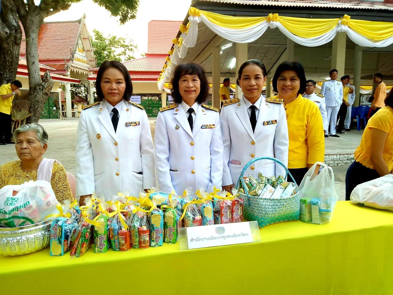 4 พฤษภาคม 2562 เวลา 06.30 น. พัฒนาชุมชนจังหวัดมหาสารคาม ร่วมพิธีเปิดกรวยถวายราชสักการะหน้าพระฉายาลักษณ์สมเด็จพระเจ้าอยู่หัว พิธีเจริญพระพุทธมนต์ ทำบุญตักบาตร และรับชมการถ่ายทอดสดของโทรทัศน์รวมการเฉพาะกิจแห่งประเทศไทย