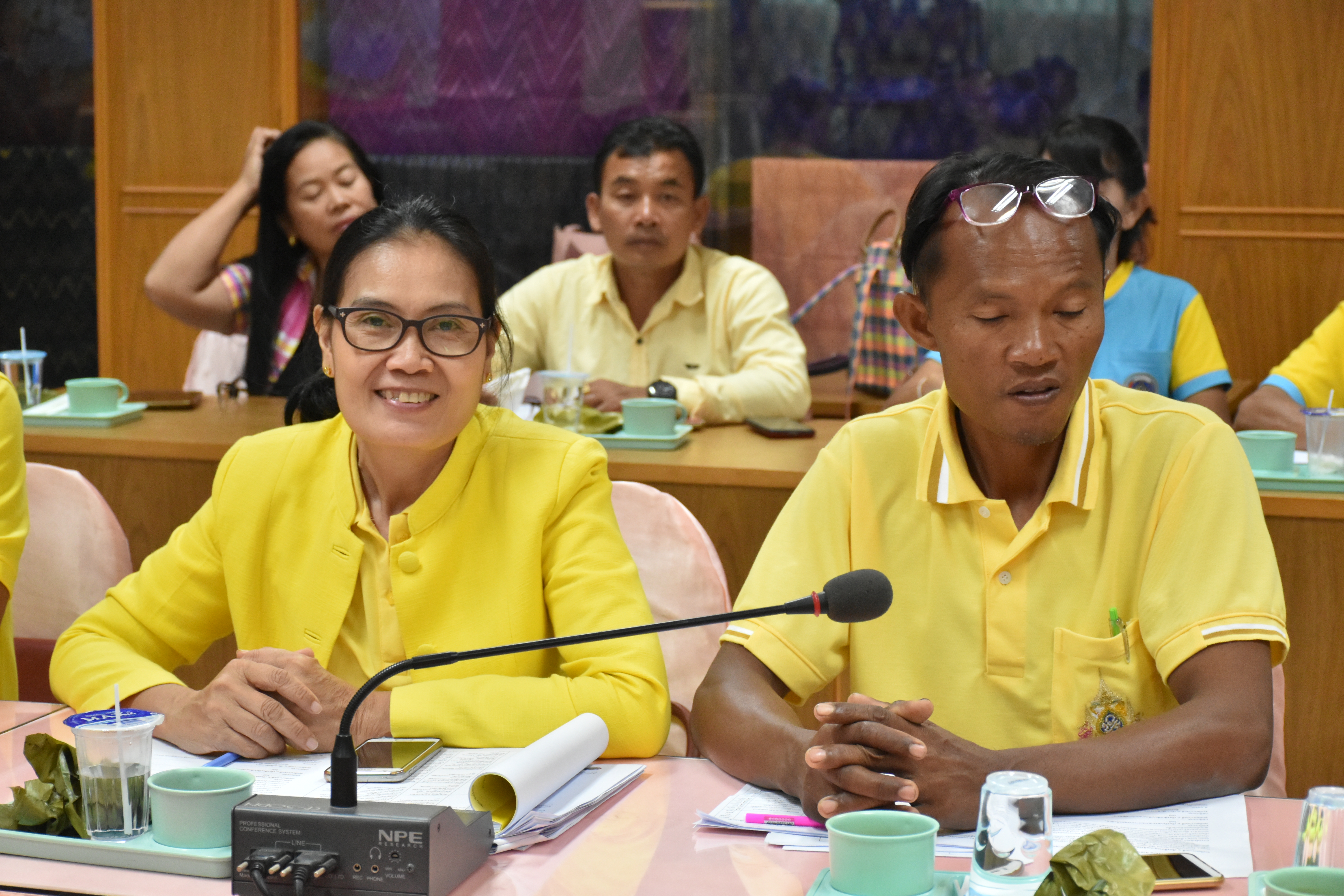 15 พฤษภาคม 2562 เวลา 08.30 น.ประชุมระบบมาตรฐานการพัฒนาชุมชน (มชช.) ปี 2562 จังหวัดมหาสารคาม ครั้งที่ 1/2562