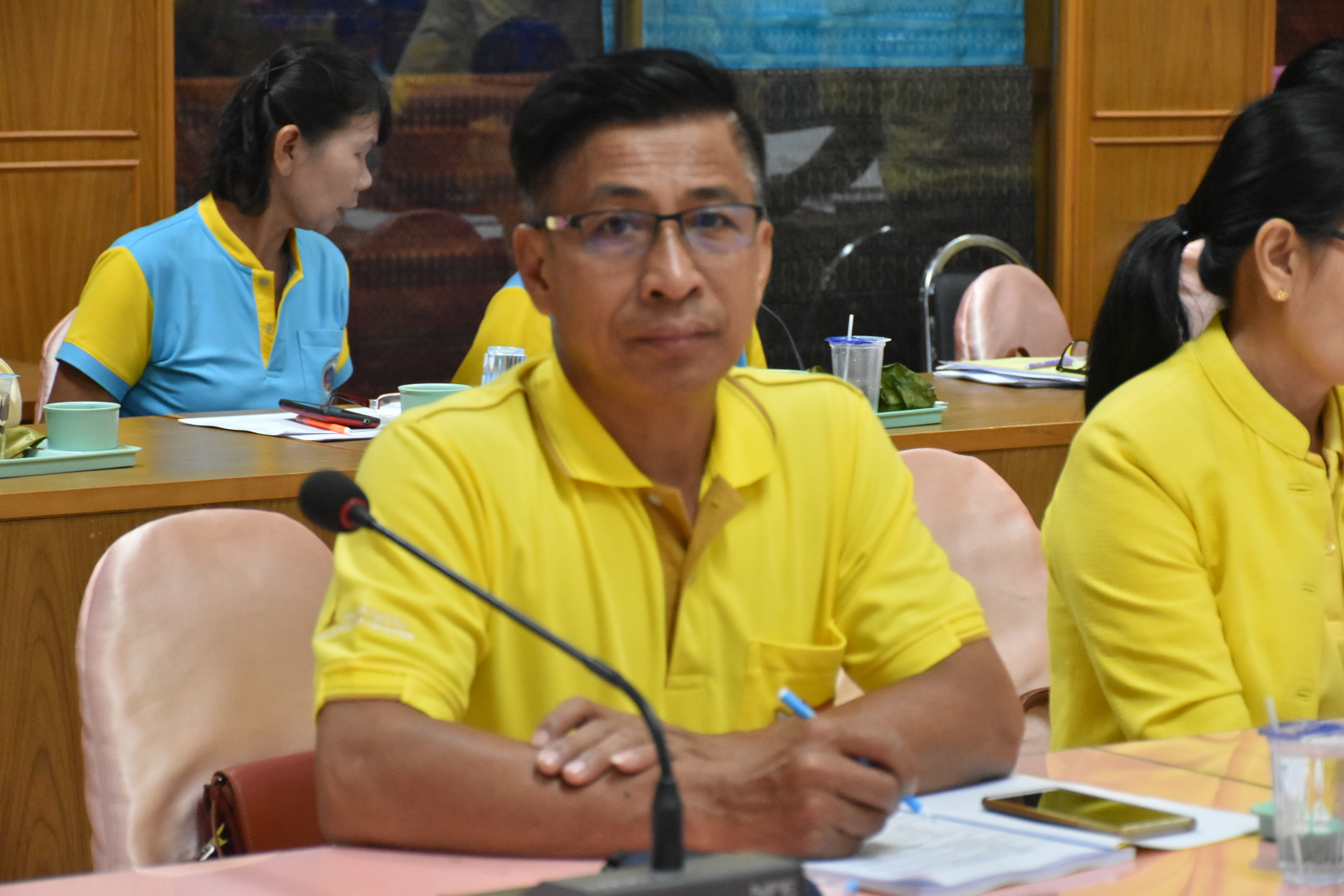 15 พฤษภาคม 2562 เวลา 08.30 น.ประชุมระบบมาตรฐานการพัฒนาชุมชน (มชช.) ปี 2562 จังหวัดมหาสารคาม ครั้งที่ 1/2562