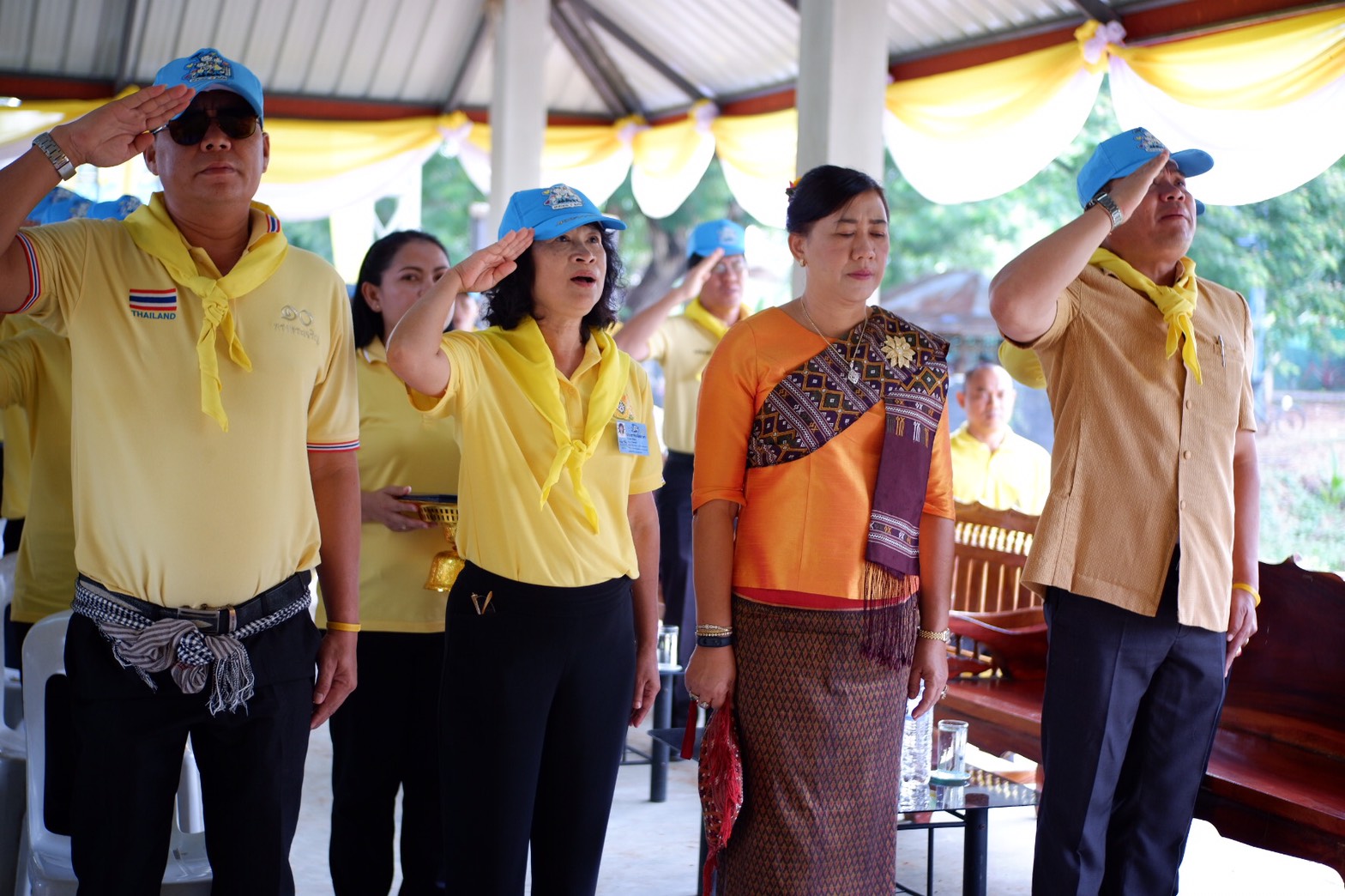 10 พฤษภาคม 2562 เวลา 10.00 น. พิธีเปิดโครงการพัฒนาหมู่บ้านเศรษฐกิจพอเพียง มั่นคง มั่งคั่ง ยั่งยืน เฉลิมพระเกียรติเนื่องในโอกาสมหามงคลพระราชพิธีบรมราชาภิเษก
