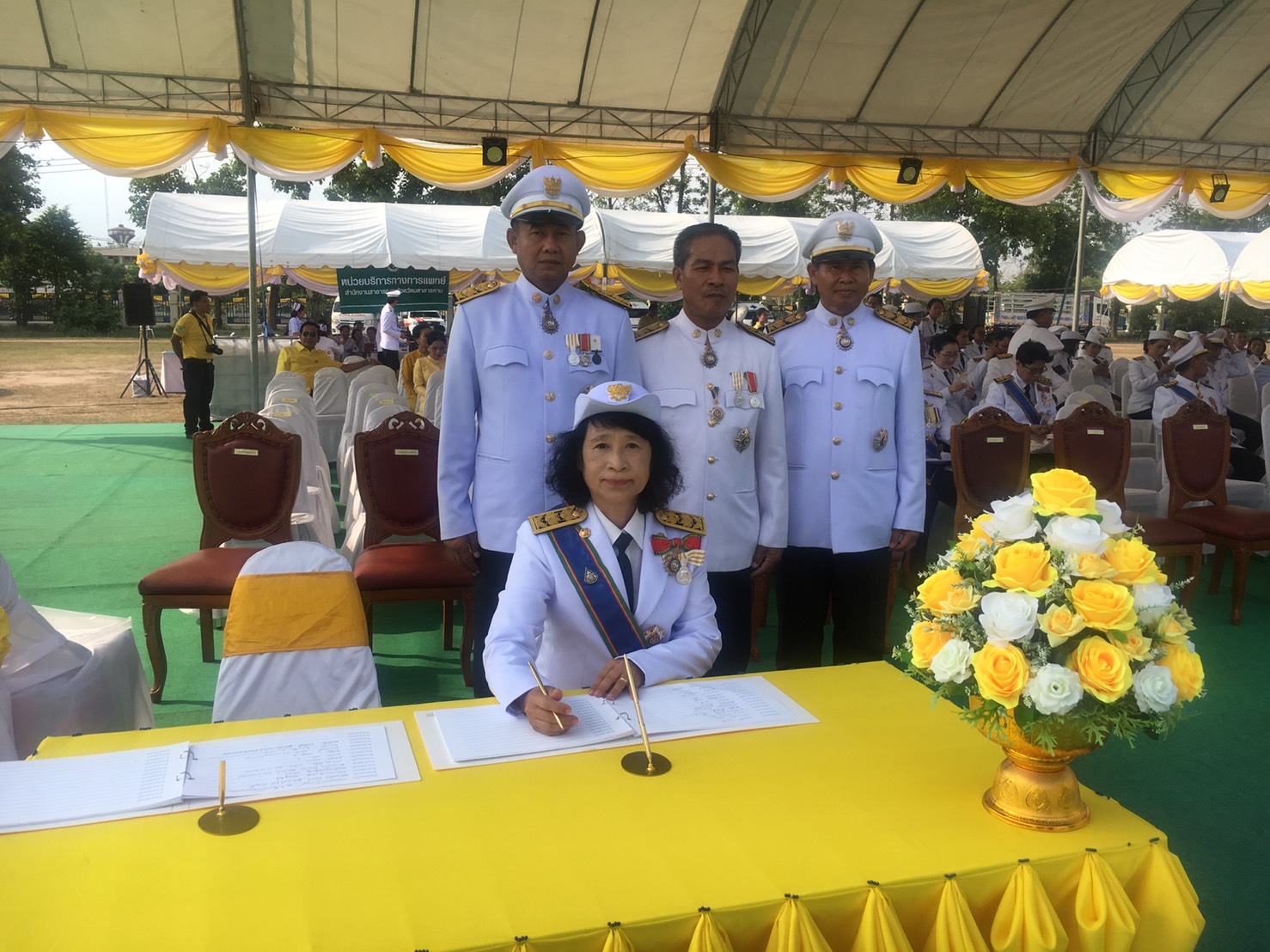 6 พฤษภาคม 2562 สำนักงานพัฒนาชุมชนจังหวัดมหาสารคาม ร่วมพิธีถวายพระพรชัยมงคล เนื่องในการพระราชพิธีบรมราชาภิเษก พุทธศักราช 2562 และรับชมการถ่ายทอดสดทางโทรทัศน์รวมการเฉพาะกิจแห่งประเทศไทย