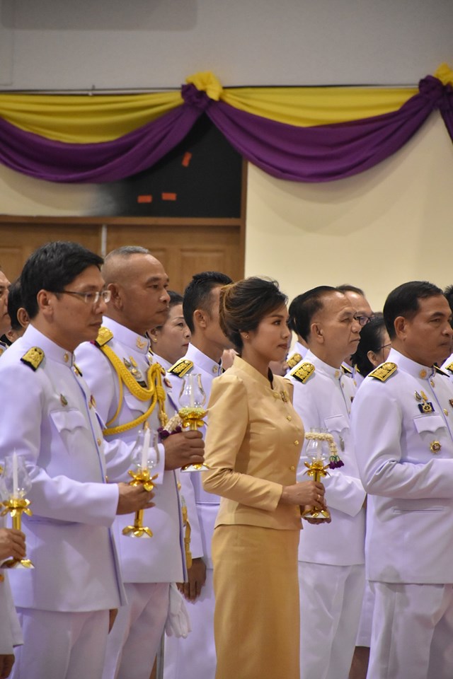 พิธีถวายเครื่องราชสักการะ และพิธีจุดเทียนถวายพระพรชัยมงคล เนื่องในโอกาสวันเฉลิมพระชนมพรรษา สมเด็จพระนางเจ้าฯ พระบรมราชินี