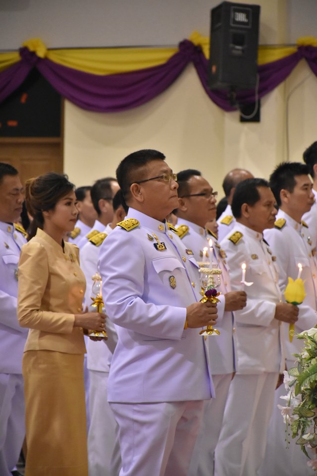 พิธีถวายเครื่องราชสักการะ และพิธีจุดเทียนถวายพระพรชัยมงคล เนื่องในโอกาสวันเฉลิมพระชนมพรรษา สมเด็จพระนางเจ้าฯ พระบรมราชินี