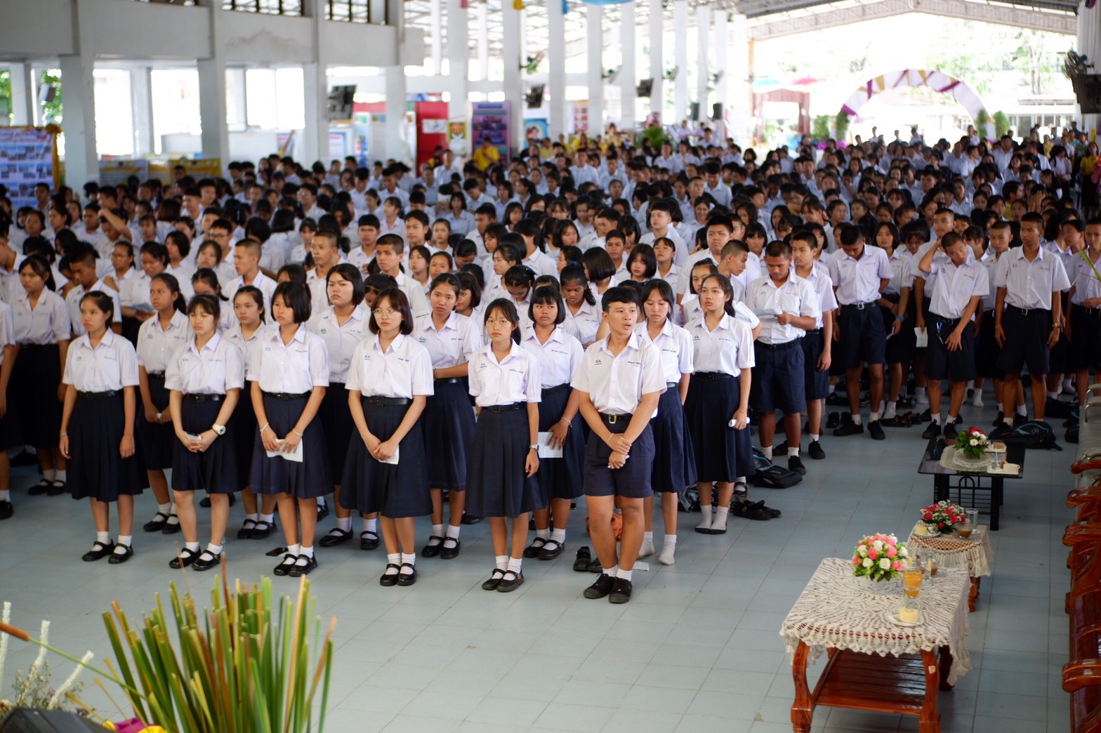 @ มหาสารคาม 26 มิถุนายน 2562 กิจกรรมวันต่อต้านยาเสพติดโลก ณ โรงเรียนผดุงนารี จังหวัดมหาสารคาม