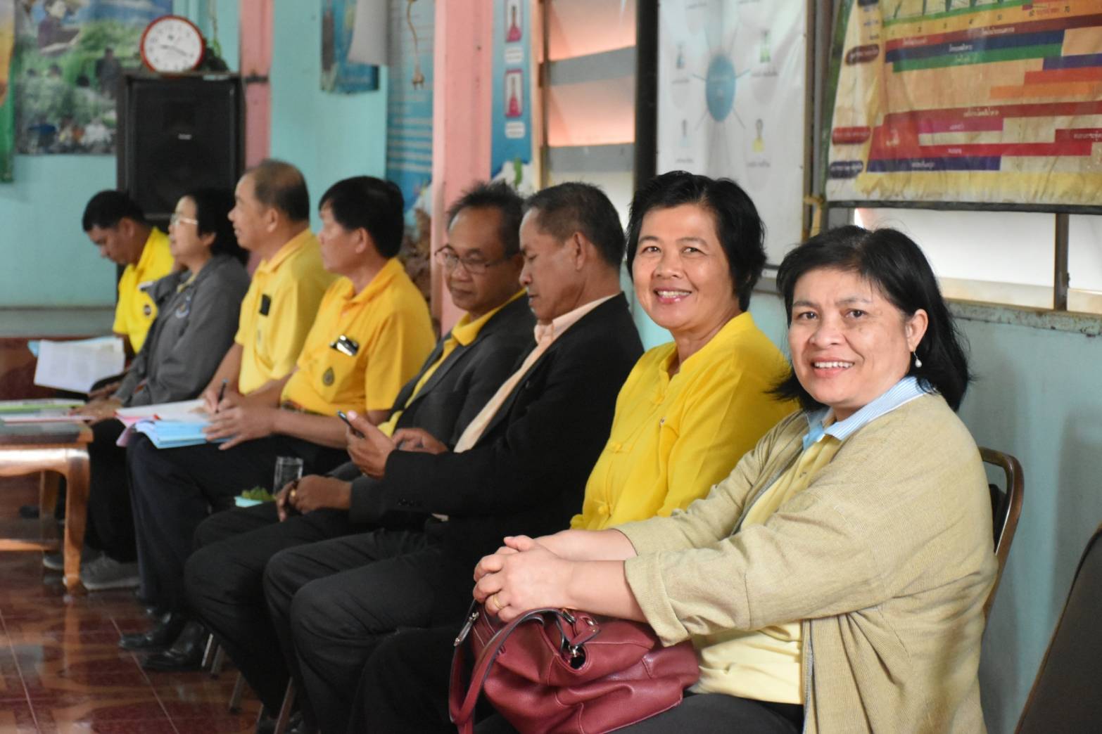 @ มหาสารคาม เมืองตักสิลานคร 3 กรกฎาคม 2562 เวลา 09.00 น.นางสาวศันสนีย์ ทาสม ผู้ตรวจราชการกรมการพัฒนาชุมชนเขตตรวจราชการกลุ่มจังหวัดภาคตะวันออกเฉียงเหนือตอนกลางและคณะกรรมการพิจารณาคัดเลือกกิจกรรม ตามโครงการเชิดชูเกียรติศูนย์จัดการกองทุนชุมชนดีเด่น ลงพื้นที่ประเมินผลเพื่อคัดเลือกศูนย์จัดการกองทุนชุมชนดีเด่น บ้านหินปูน ม.17 ต.เขวาใหญ่ อ.กันทรวิชัย จ.มหาสารคาม