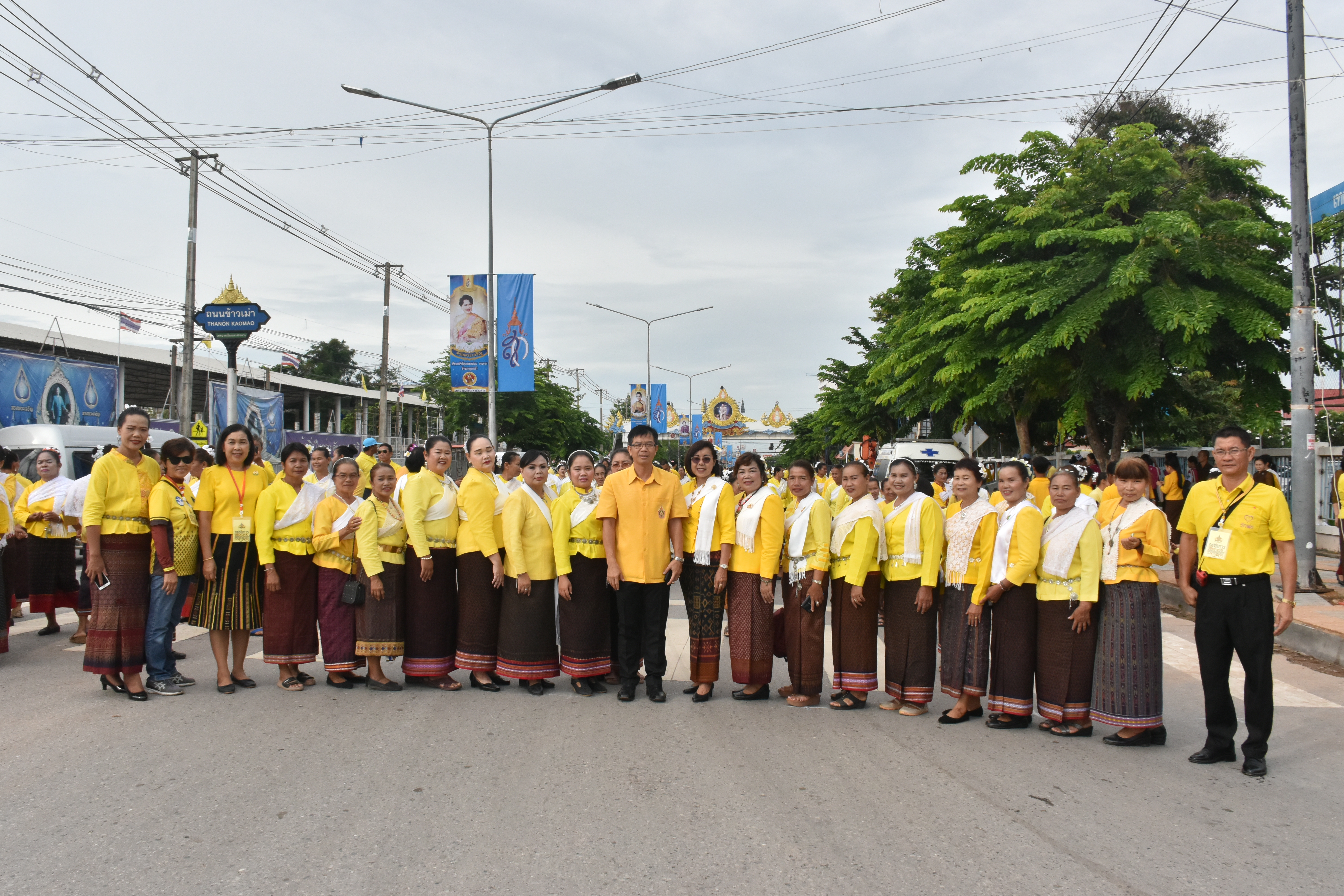 @ มหาสารคาม เมืองตักสิลานคร 22 สิงหาคม 2562 อลังการ รวมพลังสามัคคีเฉลิมฉลอง 154 ปี มหาสารคาม