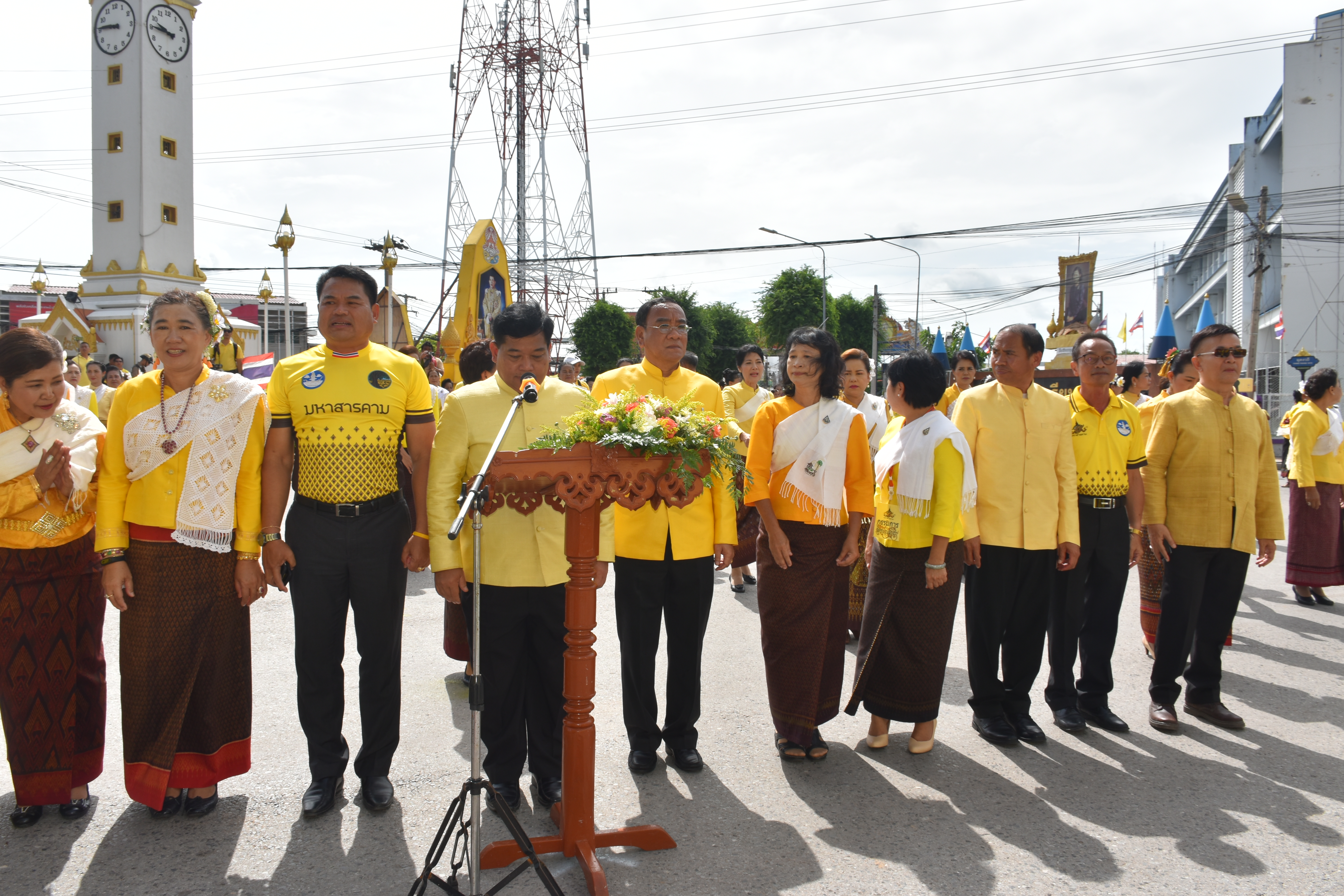 @ มหาสารคาม เมืองตักสิลานคร 22 สิงหาคม 2562 อลังการ รวมพลังสามัคคีเฉลิมฉลอง 154 ปี มหาสารคาม
