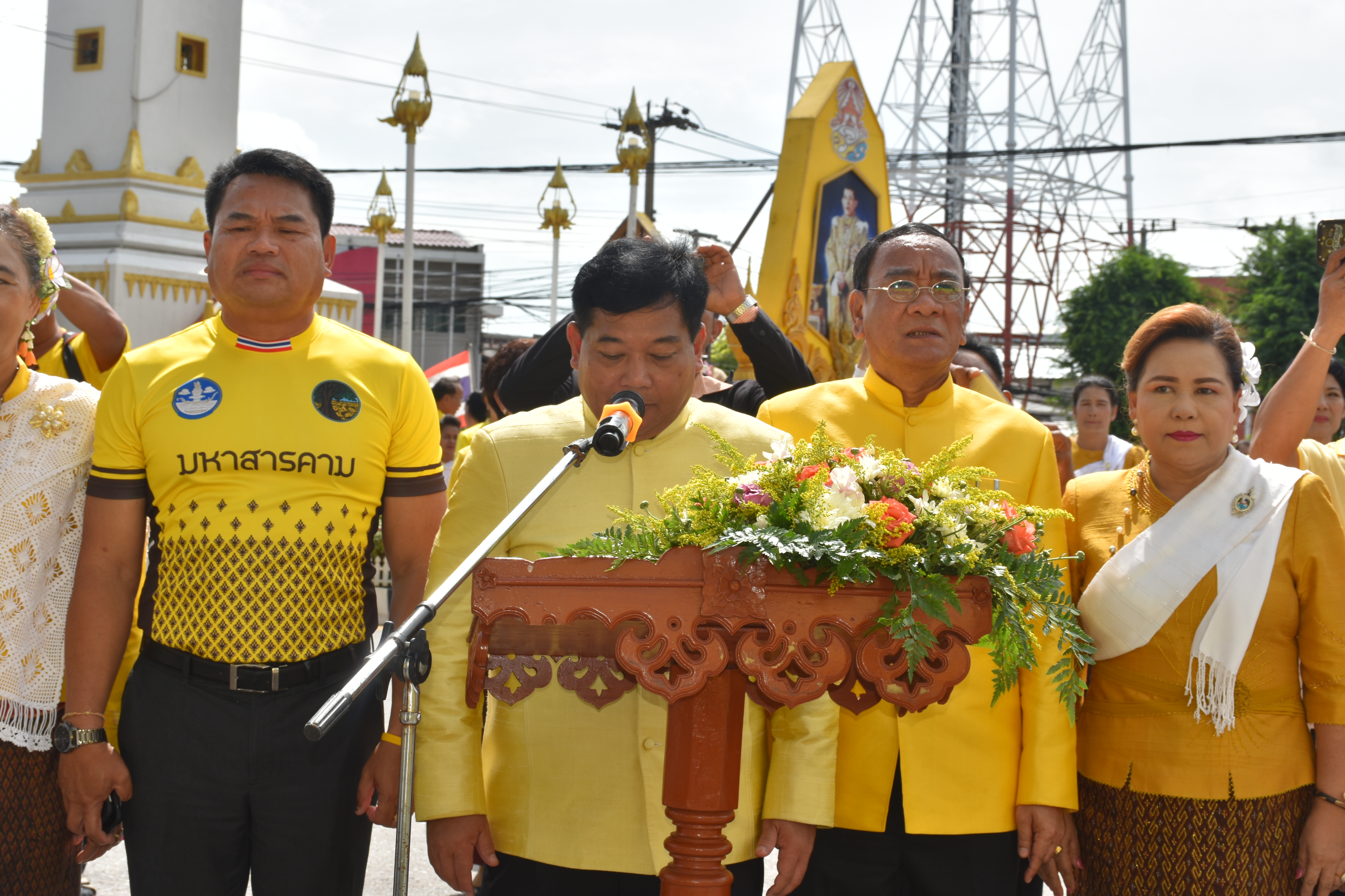@ มหาสารคาม เมืองตักสิลานคร 22 สิงหาคม 2562 อลังการ รวมพลังสามัคคีเฉลิมฉลอง 154 ปี มหาสารคาม