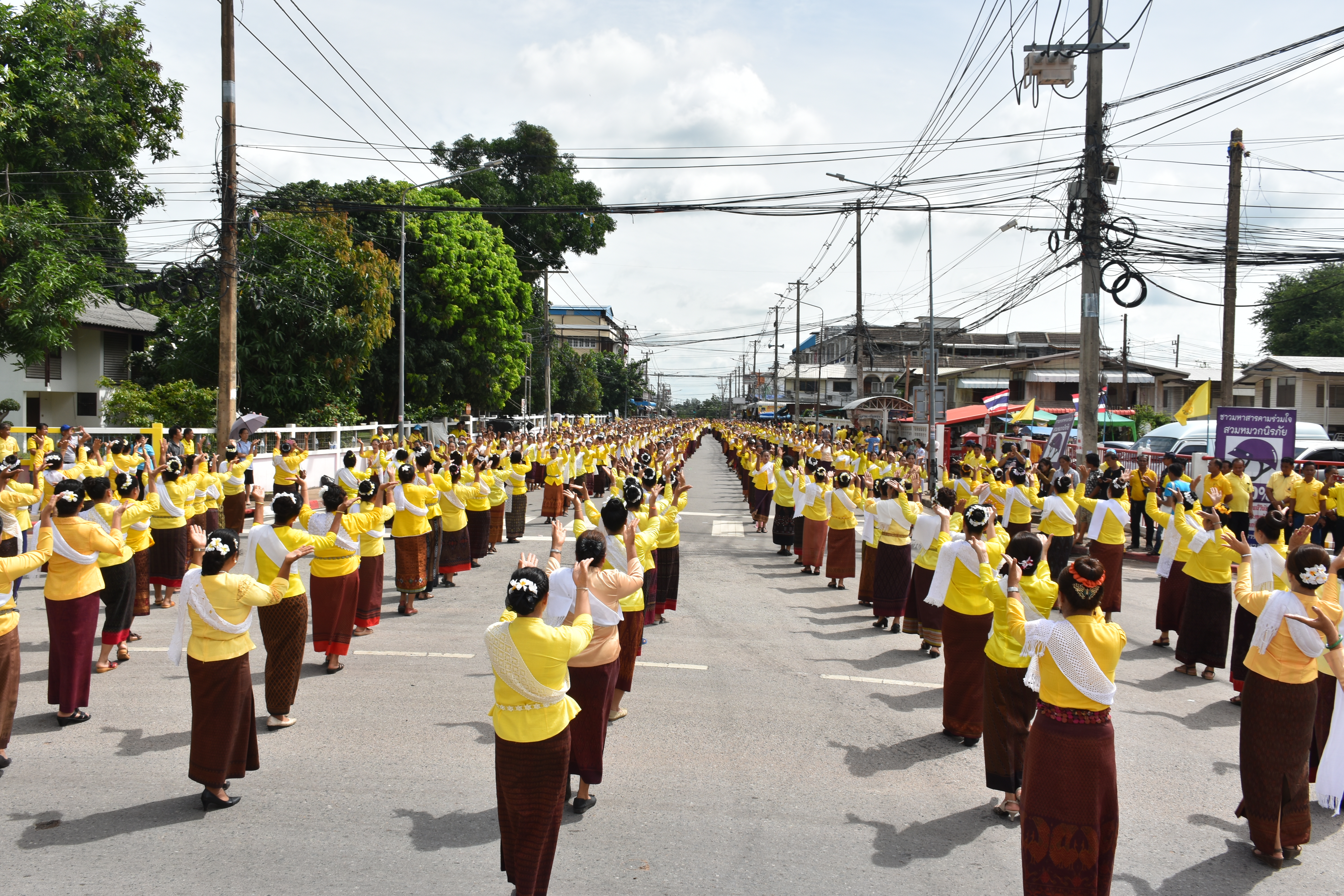 @ มหาสารคาม เมืองตักสิลานคร 22 สิงหาคม 2562 อลังการ รวมพลังสามัคคีเฉลิมฉลอง 154 ปี มหาสารคาม