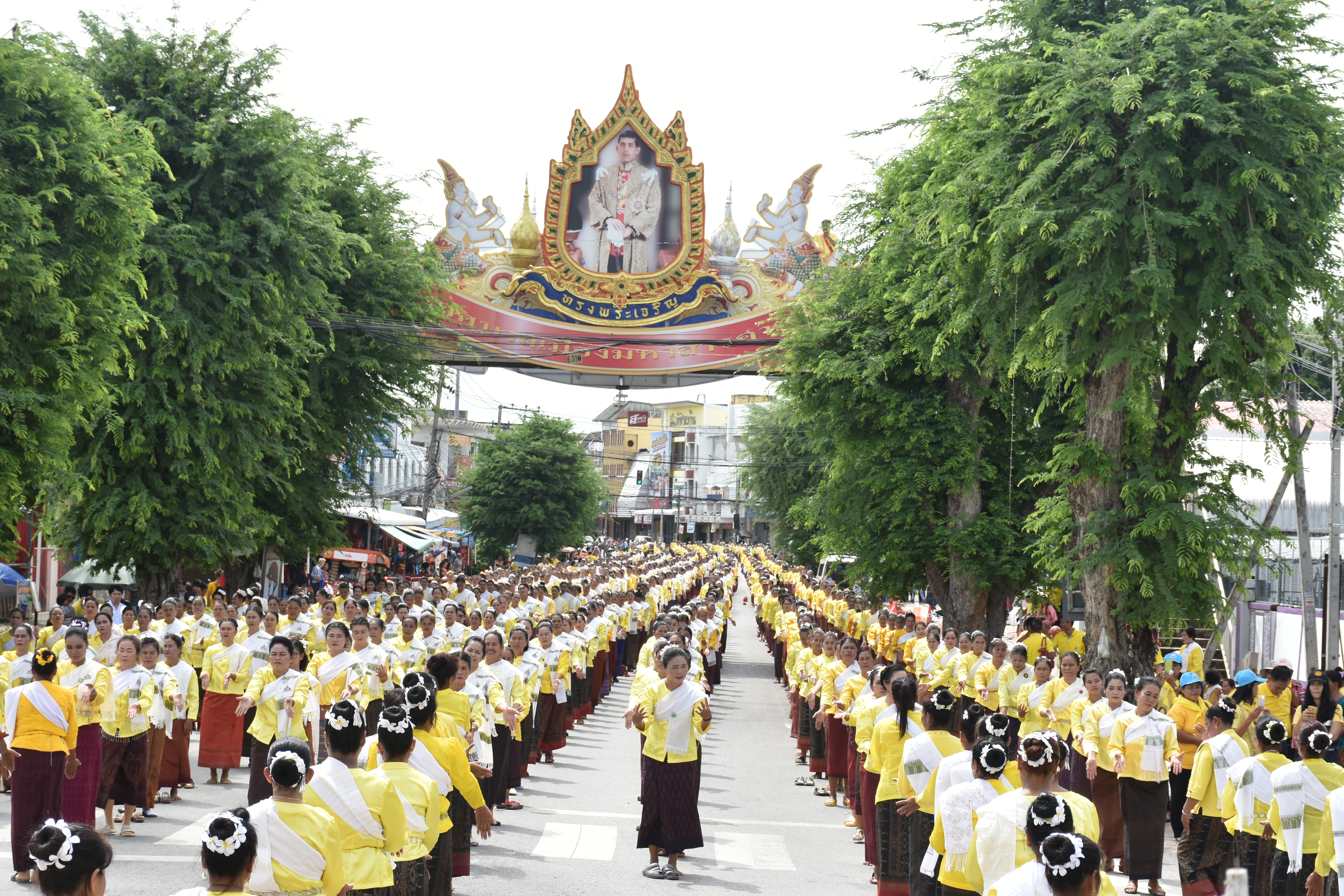 @ มหาสารคาม เมืองตักสิลานคร 22 สิงหาคม 2562 อลังการ รวมพลังสามัคคีเฉลิมฉลอง 154 ปี มหาสารคาม