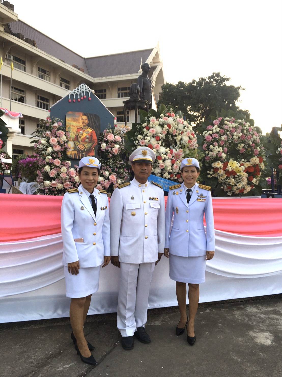 23 ตุลาคม 2562 พิธีบำเพ็ญกุศลและพิธีน้อมรำลึกเนื่องในวันคล้ายวันสวรรคตพระบาทสมเด็จพระจุลจอมเกล้าเจ้าอยู่หัว