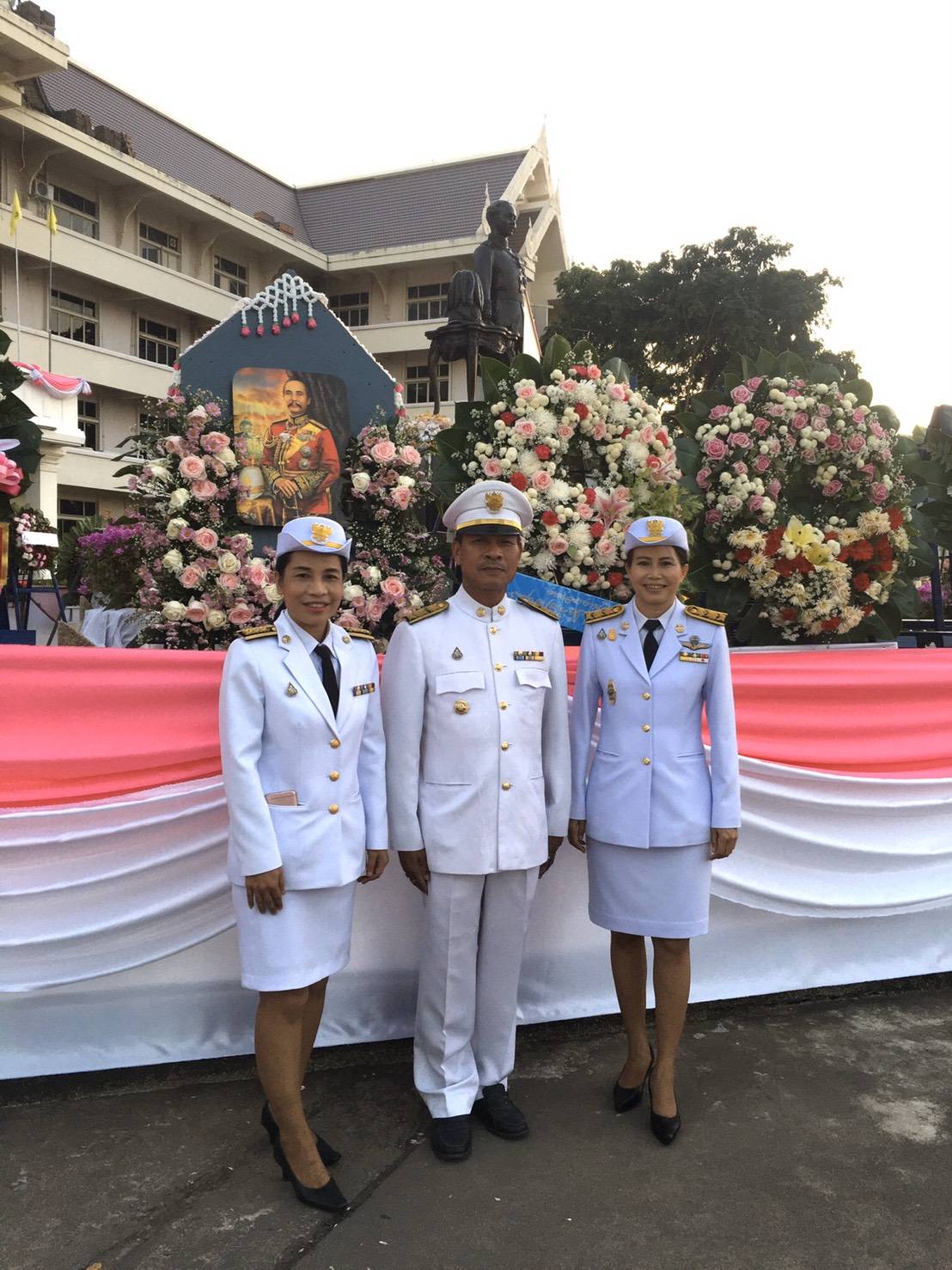 23 ตุลาคม 2562 พิธีบำเพ็ญกุศลและพิธีน้อมรำลึกเนื่องในวันคล้ายวันสวรรคตพระบาทสมเด็จพระจุลจอมเกล้าเจ้าอยู่หัว