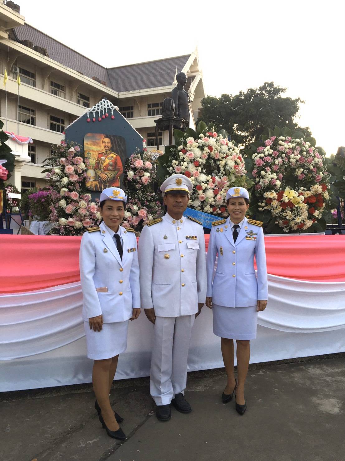 23 ตุลาคม 2562 พิธีบำเพ็ญกุศลและพิธีน้อมรำลึกเนื่องในวันคล้ายวันสวรรคตพระบาทสมเด็จพระจุลจอมเกล้าเจ้าอยู่หัว