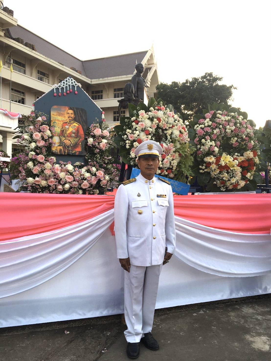 23 ตุลาคม 2562 พิธีบำเพ็ญกุศลและพิธีน้อมรำลึกเนื่องในวันคล้ายวันสวรรคตพระบาทสมเด็จพระจุลจอมเกล้าเจ้าอยู่หัว