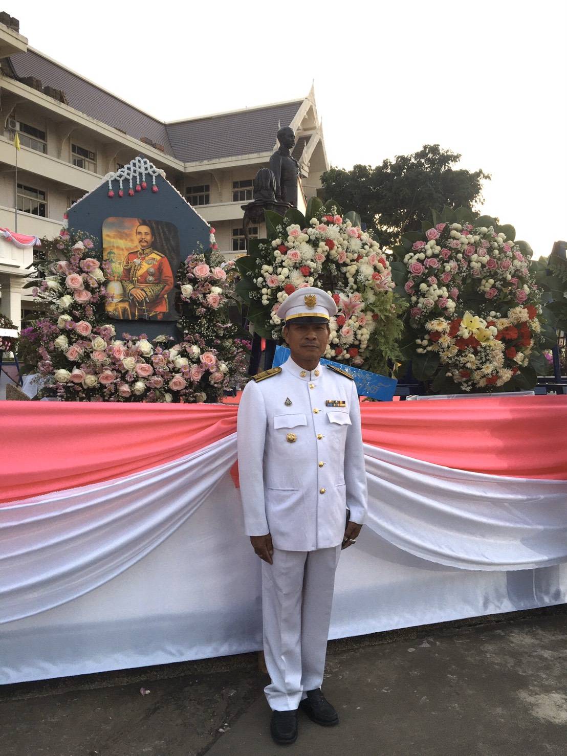 23 ตุลาคม 2562 พิธีบำเพ็ญกุศลและพิธีน้อมรำลึกเนื่องในวันคล้ายวันสวรรคตพระบาทสมเด็จพระจุลจอมเกล้าเจ้าอยู่หัว