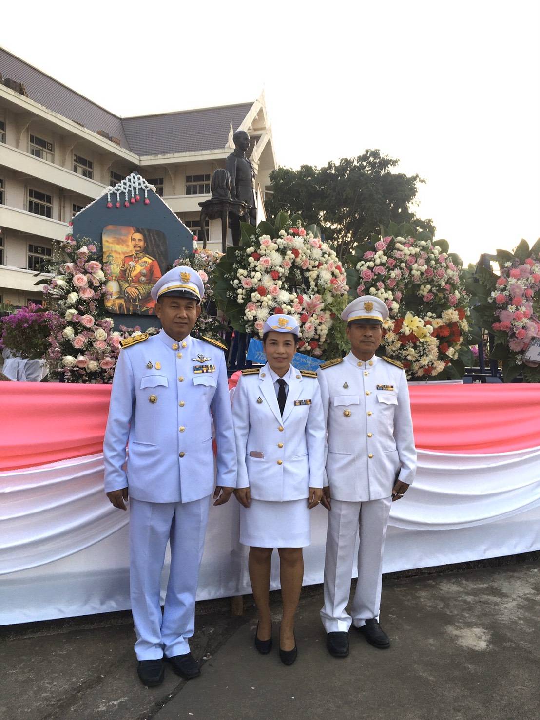 23 ตุลาคม 2562 พิธีบำเพ็ญกุศลและพิธีน้อมรำลึกเนื่องในวันคล้ายวันสวรรคตพระบาทสมเด็จพระจุลจอมเกล้าเจ้าอยู่หัว