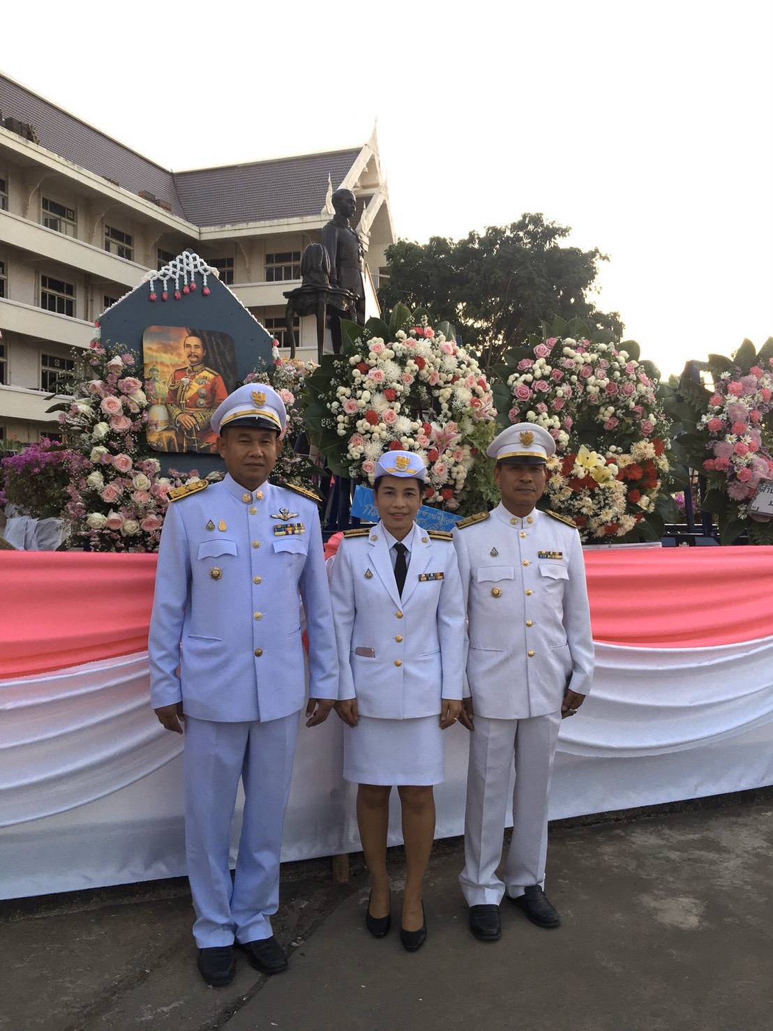 23 ตุลาคม 2562 พิธีบำเพ็ญกุศลและพิธีน้อมรำลึกเนื่องในวันคล้ายวันสวรรคตพระบาทสมเด็จพระจุลจอมเกล้าเจ้าอยู่หัว