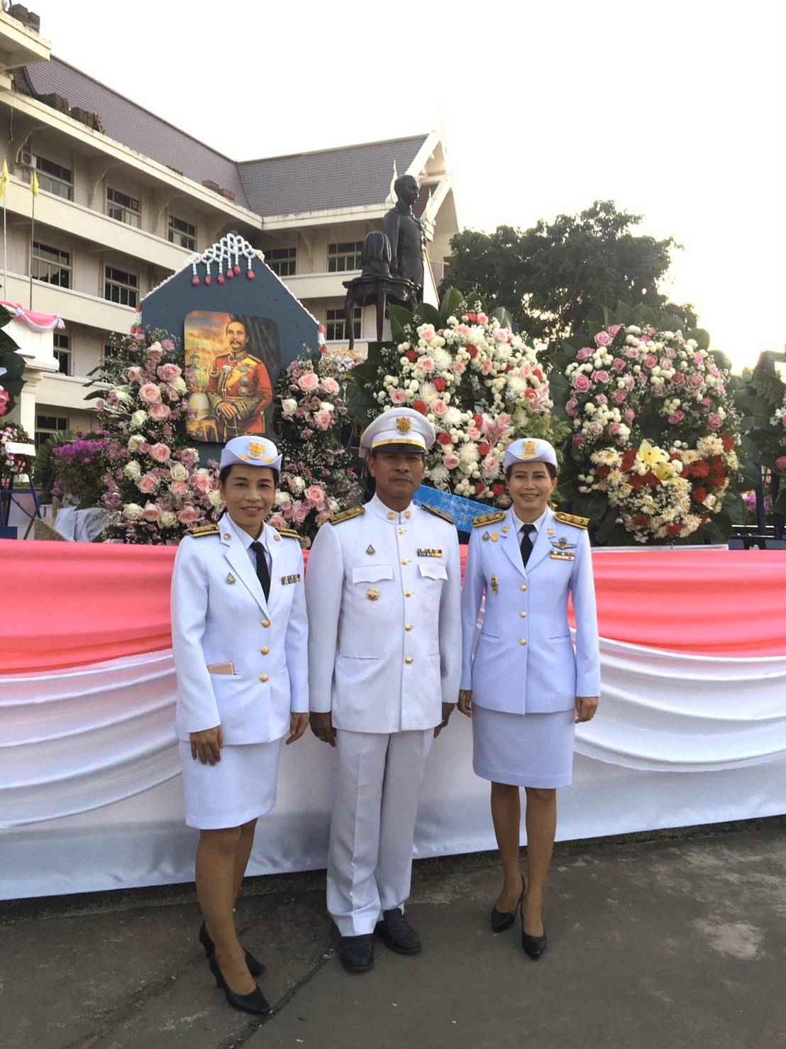 23 ตุลาคม 2562 พิธีบำเพ็ญกุศลและพิธีน้อมรำลึกเนื่องในวันคล้ายวันสวรรคตพระบาทสมเด็จพระจุลจอมเกล้าเจ้าอยู่หัว