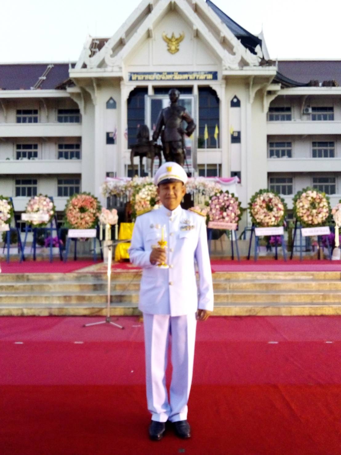 23 ตุลาคม 2562 พิธีบำเพ็ญกุศลและพิธีน้อมรำลึกเนื่องในวันคล้ายวันสวรรคตพระบาทสมเด็จพระจุลจอมเกล้าเจ้าอยู่หัว