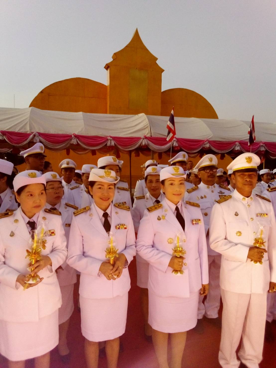 23 ตุลาคม 2562 พิธีบำเพ็ญกุศลและพิธีน้อมรำลึกเนื่องในวันคล้ายวันสวรรคตพระบาทสมเด็จพระจุลจอมเกล้าเจ้าอยู่หัว