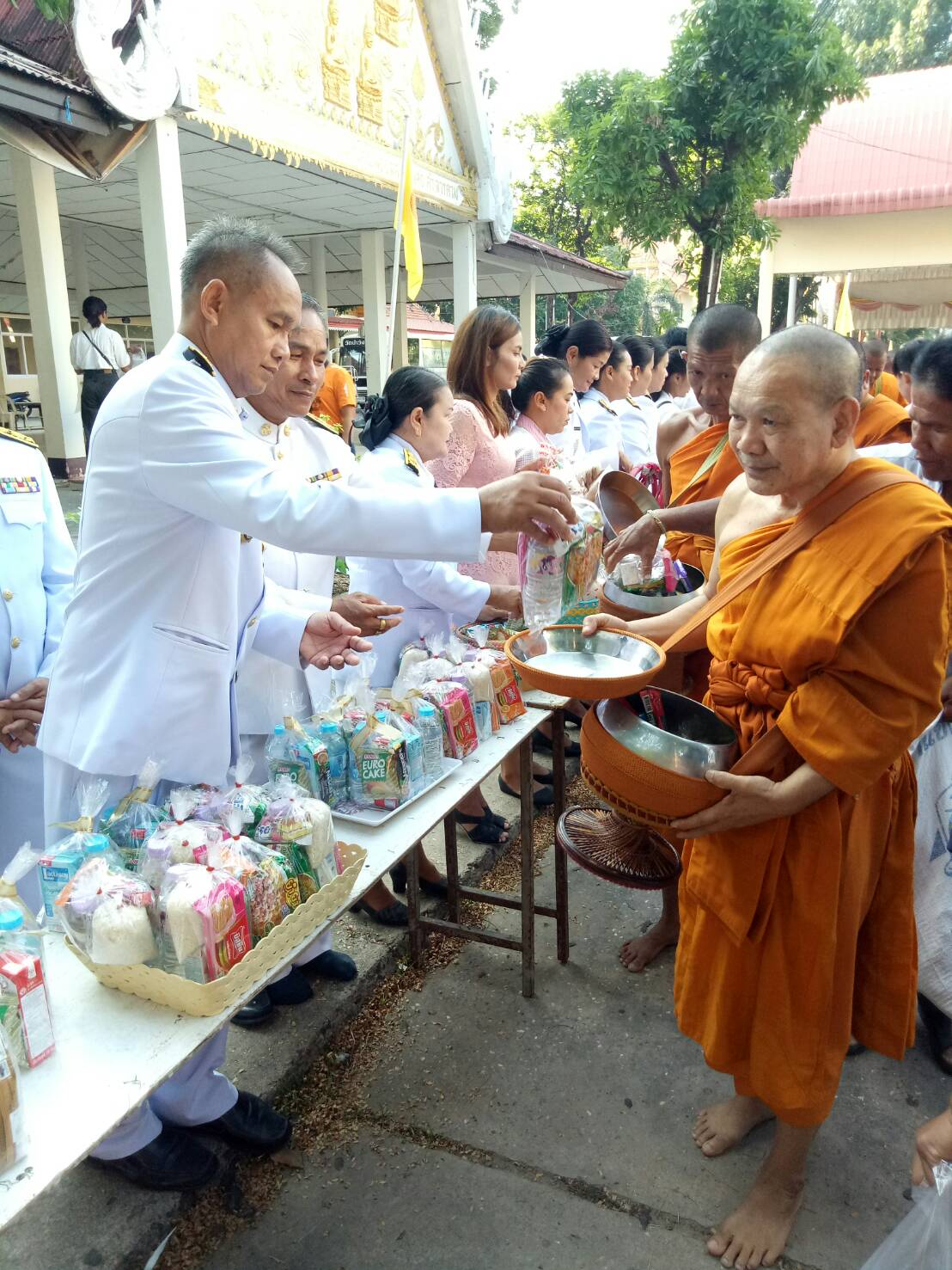 23 ตุลาคม 2562 พิธีบำเพ็ญกุศลและพิธีน้อมรำลึกเนื่องในวันคล้ายวันสวรรคตพระบาทสมเด็จพระจุลจอมเกล้าเจ้าอยู่หัว