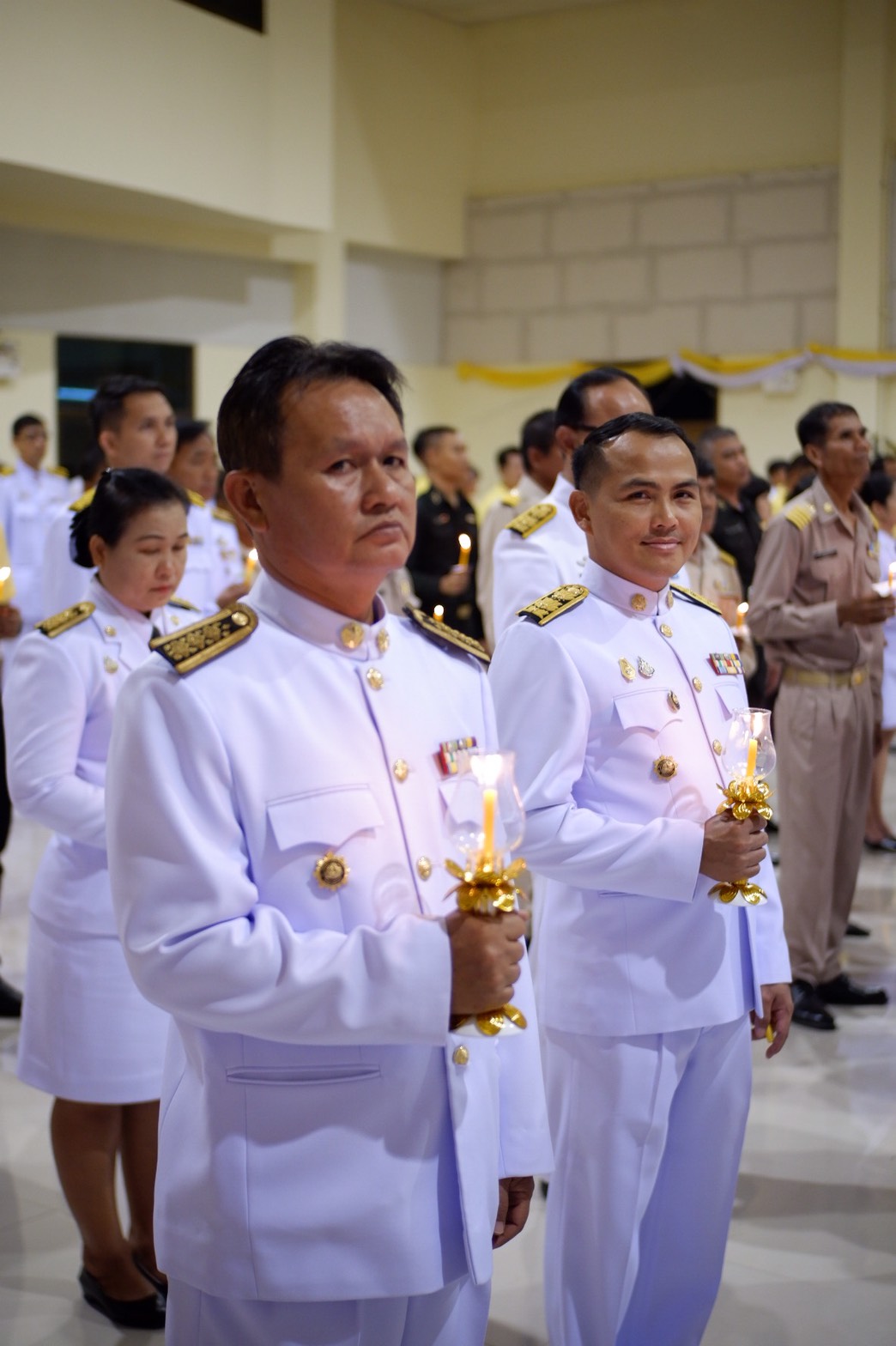 13 ตุลาคม 2562 นายพงษ์ศักดิ์ คณะมะ หัวหน้ากลุ่มงานส่งเสริมการพัฒนาชุมชน รักษาการแทน พัฒนาการจังหวัดมหาสารคาม และเจ้าหน้าที่พัฒนาชุมชนจังหวัดมหาสารคาม ร่วมพิธีบำเพ็ญกุศลและพิธีน้อมรำลึกเนื่องในวันคล้ายวันสวรรคต พระบาทสมเด็จพระบรมชนกาธิเบศร มหาภูมิพลอดุลยเดชมหาราช บรมนาถบพิตร