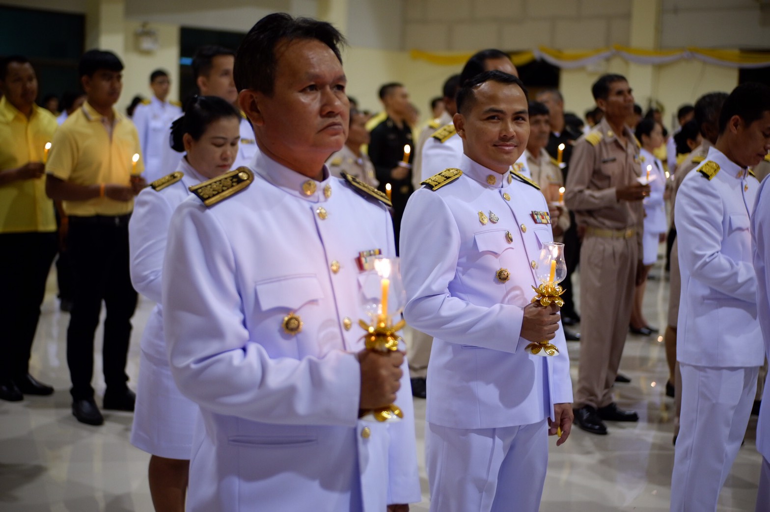 13 ตุลาคม 2562 นายพงษ์ศักดิ์ คณะมะ หัวหน้ากลุ่มงานส่งเสริมการพัฒนาชุมชน รักษาการแทน พัฒนาการจังหวัดมหาสารคาม และเจ้าหน้าที่พัฒนาชุมชนจังหวัดมหาสารคาม ร่วมพิธีบำเพ็ญกุศลและพิธีน้อมรำลึกเนื่องในวันคล้ายวันสวรรคต พระบาทสมเด็จพระบรมชนกาธิเบศร มหาภูมิพลอดุลยเดชมหาราช บรมนาถบพิตร