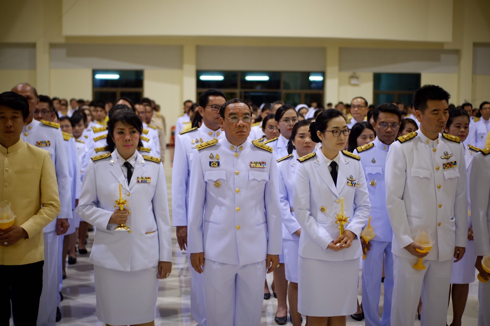 13 ตุลาคม 2562 นายพงษ์ศักดิ์ คณะมะ หัวหน้ากลุ่มงานส่งเสริมการพัฒนาชุมชน รักษาการแทน พัฒนาการจังหวัดมหาสารคาม และเจ้าหน้าที่พัฒนาชุมชนจังหวัดมหาสารคาม ร่วมพิธีบำเพ็ญกุศลและพิธีน้อมรำลึกเนื่องในวันคล้ายวันสวรรคต พระบาทสมเด็จพระบรมชนกาธิเบศร มหาภูมิพลอดุลยเดชมหาราช บรมนาถบพิตร