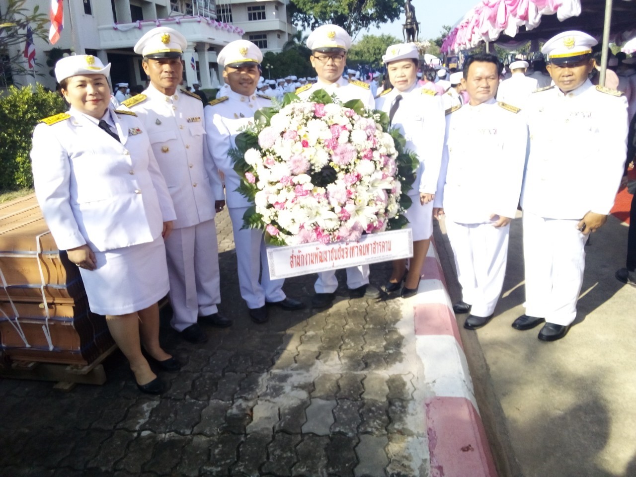 23 ตุลาคม 2562 พิธีบำเพ็ญกุศลและพิธีน้อมรำลึกเนื่องในวันคล้ายวันสวรรคตพระบาทสมเด็จพระจุลจอมเกล้าเจ้าอยู่หัว