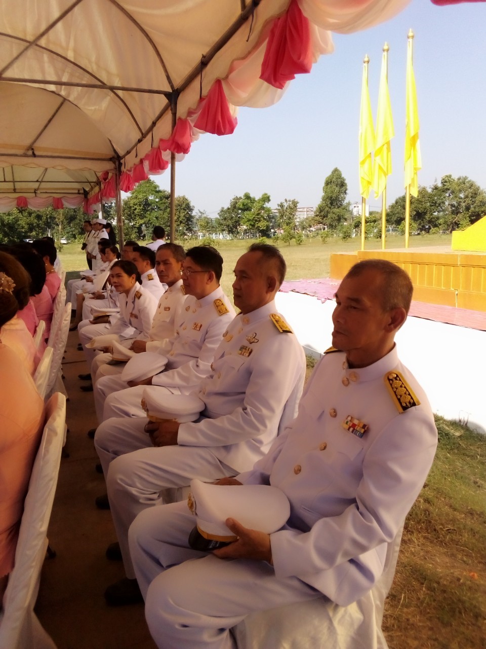 23 ตุลาคม 2562 พิธีบำเพ็ญกุศลและพิธีน้อมรำลึกเนื่องในวันคล้ายวันสวรรคตพระบาทสมเด็จพระจุลจอมเกล้าเจ้าอยู่หัว