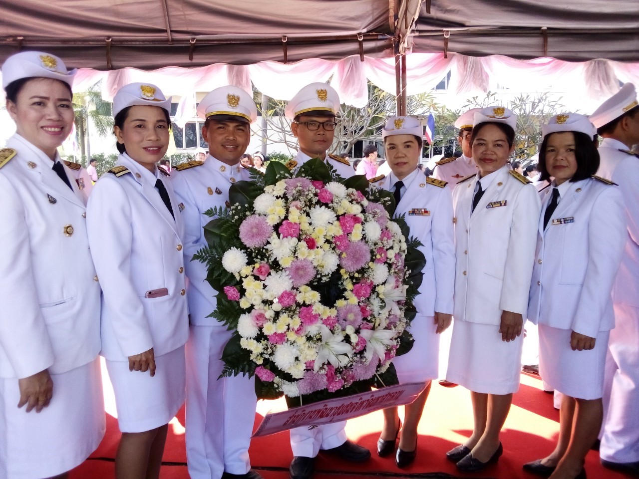 23 ตุลาคม 2562 พิธีบำเพ็ญกุศลและพิธีน้อมรำลึกเนื่องในวันคล้ายวันสวรรคตพระบาทสมเด็จพระจุลจอมเกล้าเจ้าอยู่หัว