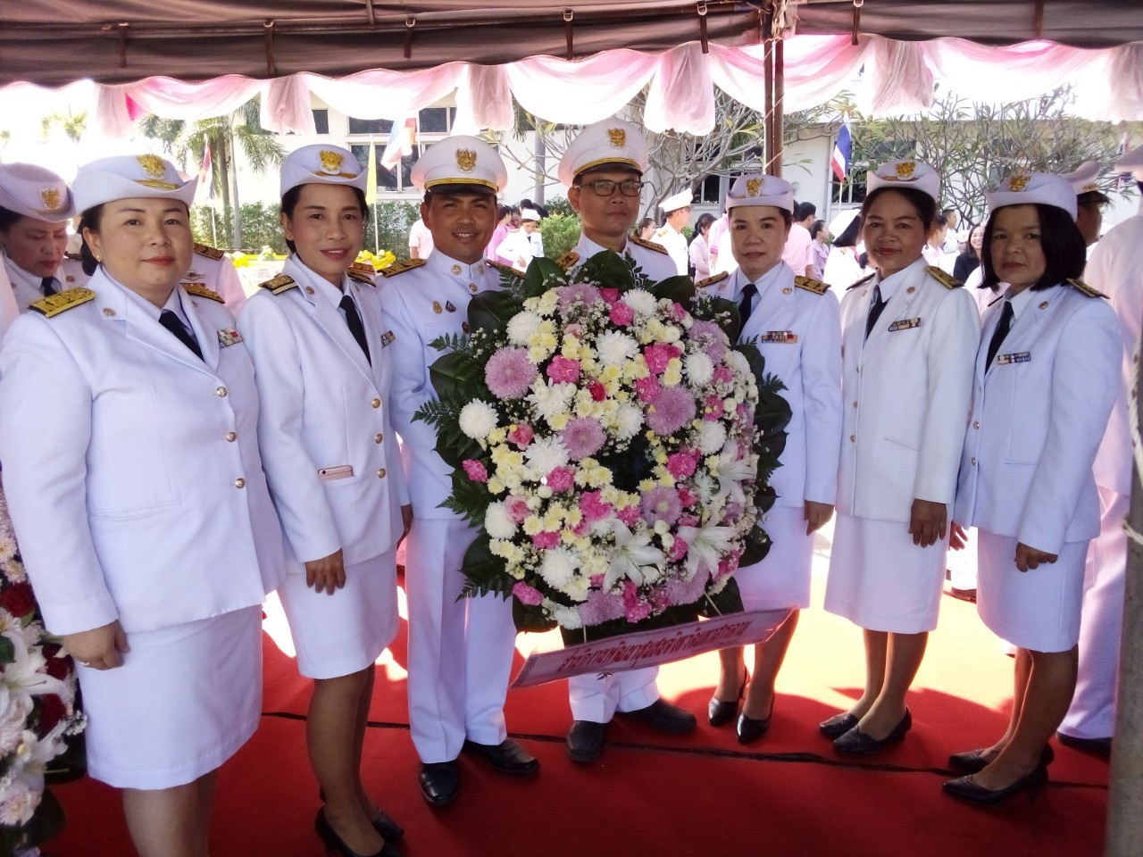 23 ตุลาคม 2562 พิธีบำเพ็ญกุศลและพิธีน้อมรำลึกเนื่องในวันคล้ายวันสวรรคตพระบาทสมเด็จพระจุลจอมเกล้าเจ้าอยู่หัว