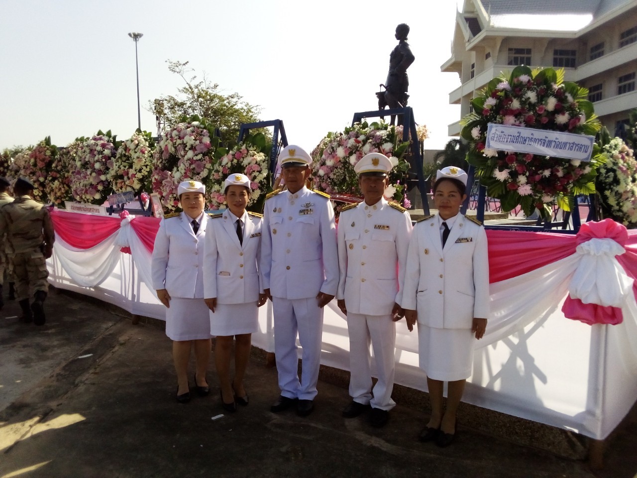 23 ตุลาคม 2562 พิธีบำเพ็ญกุศลและพิธีน้อมรำลึกเนื่องในวันคล้ายวันสวรรคตพระบาทสมเด็จพระจุลจอมเกล้าเจ้าอยู่หัว