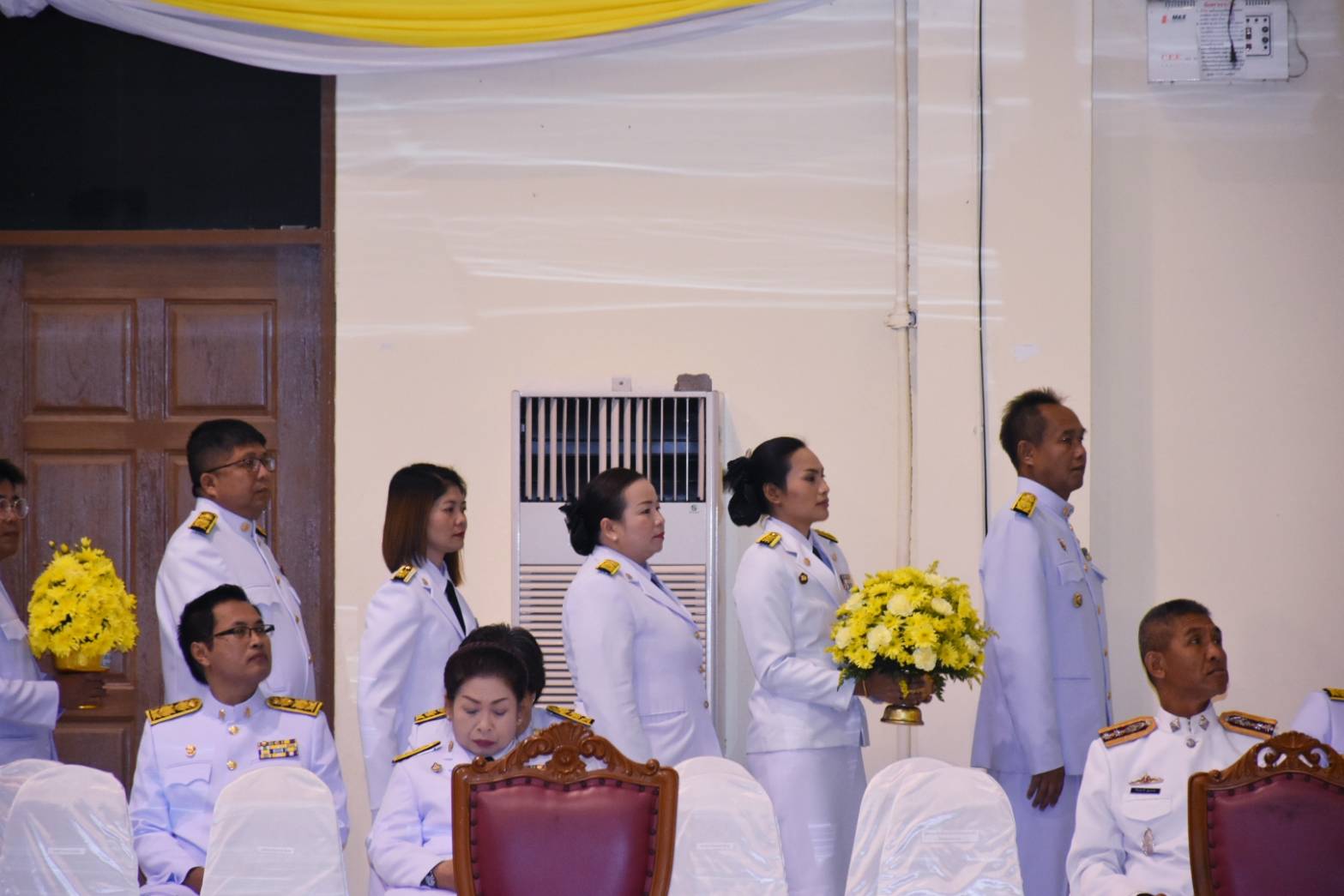 14 พฤศจิกายน 2562 เวลา 09.00 น.พิธีถวายราชสักการะน้อมรำลึกในพระมหากรุณาธิคุณ พระบาทสมเด็จพระบรมชนกาธิเบศร มหาภูมิพลอดุลยเดชมหาราช บรมนาถบพิตร เนื่องใน “วันพระบิดาแห่งฝนหลวง” ประจำปี 2562