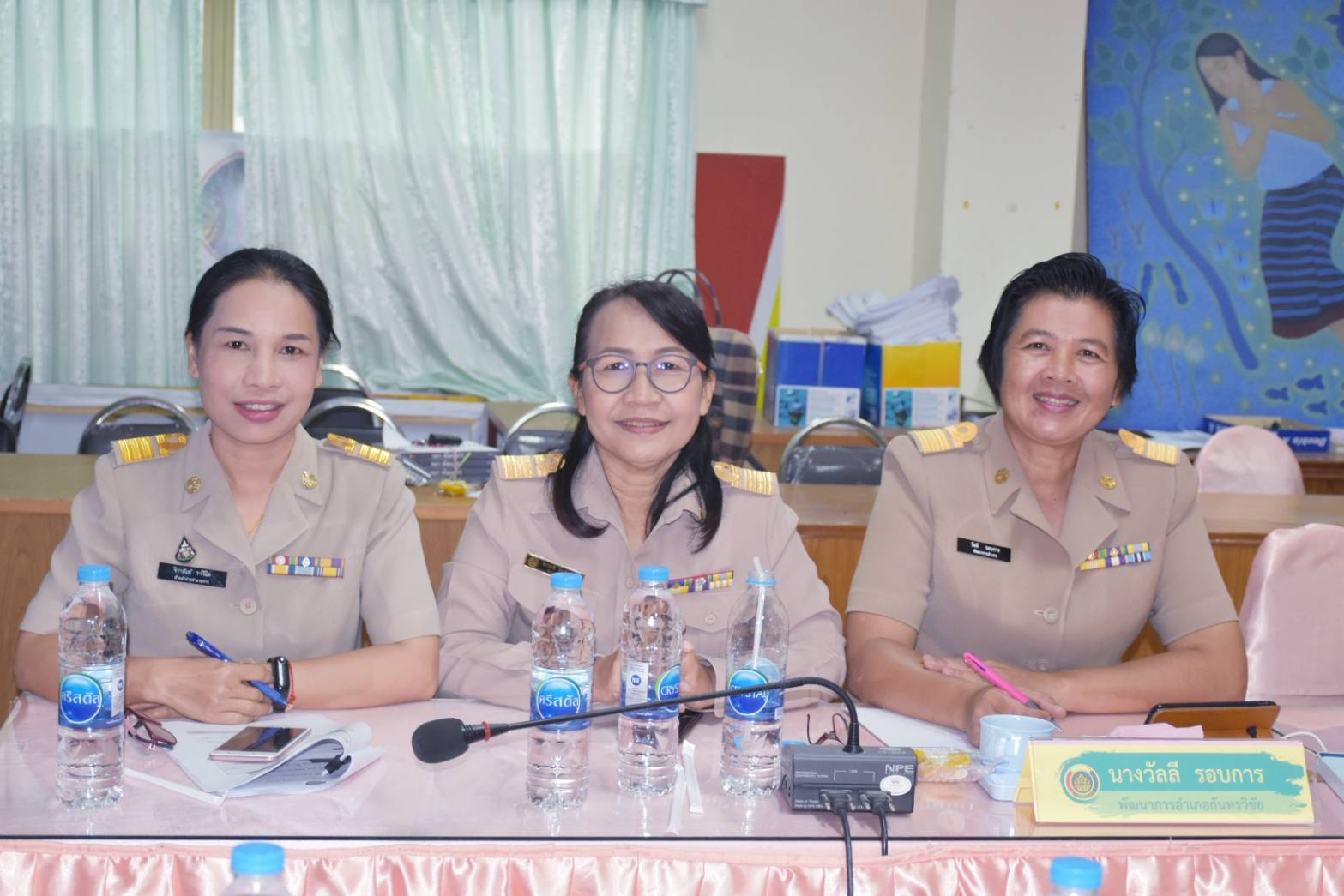 18 พฤศจิกายน 2562 เวลา 08.00 น. พัฒนาชุมชนมหาสารคาม ร่วมรับฟังการประชุมหารือข้อราชการประจำสัปดาห์ (Morning Brief) ครั้งที่ 23/2562