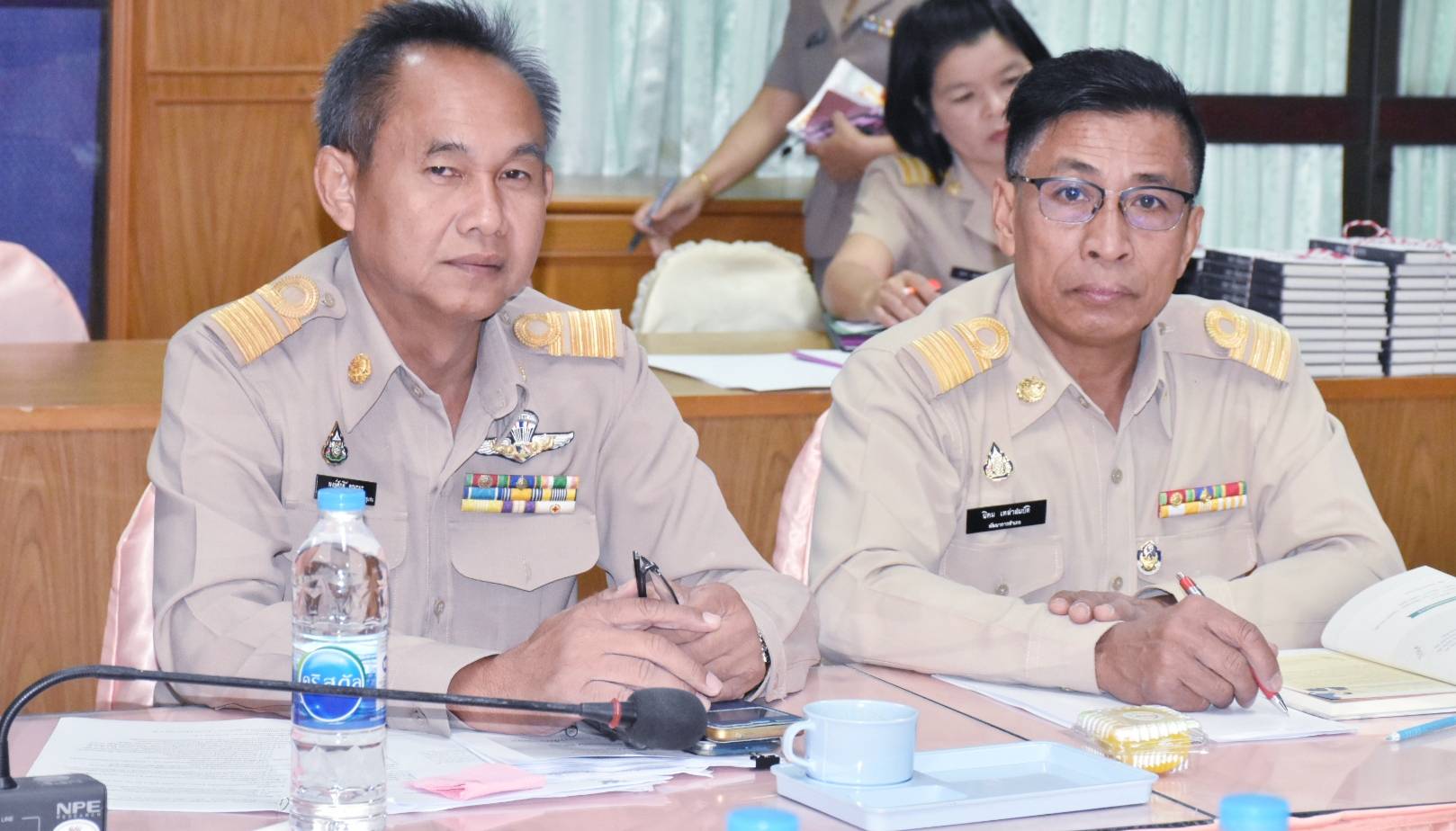 18 พฤศจิกายน 2562 เวลา 08.00 น. พัฒนาชุมชนมหาสารคาม ร่วมรับฟังการประชุมหารือข้อราชการประจำสัปดาห์ (Morning Brief) ครั้งที่ 23/2562