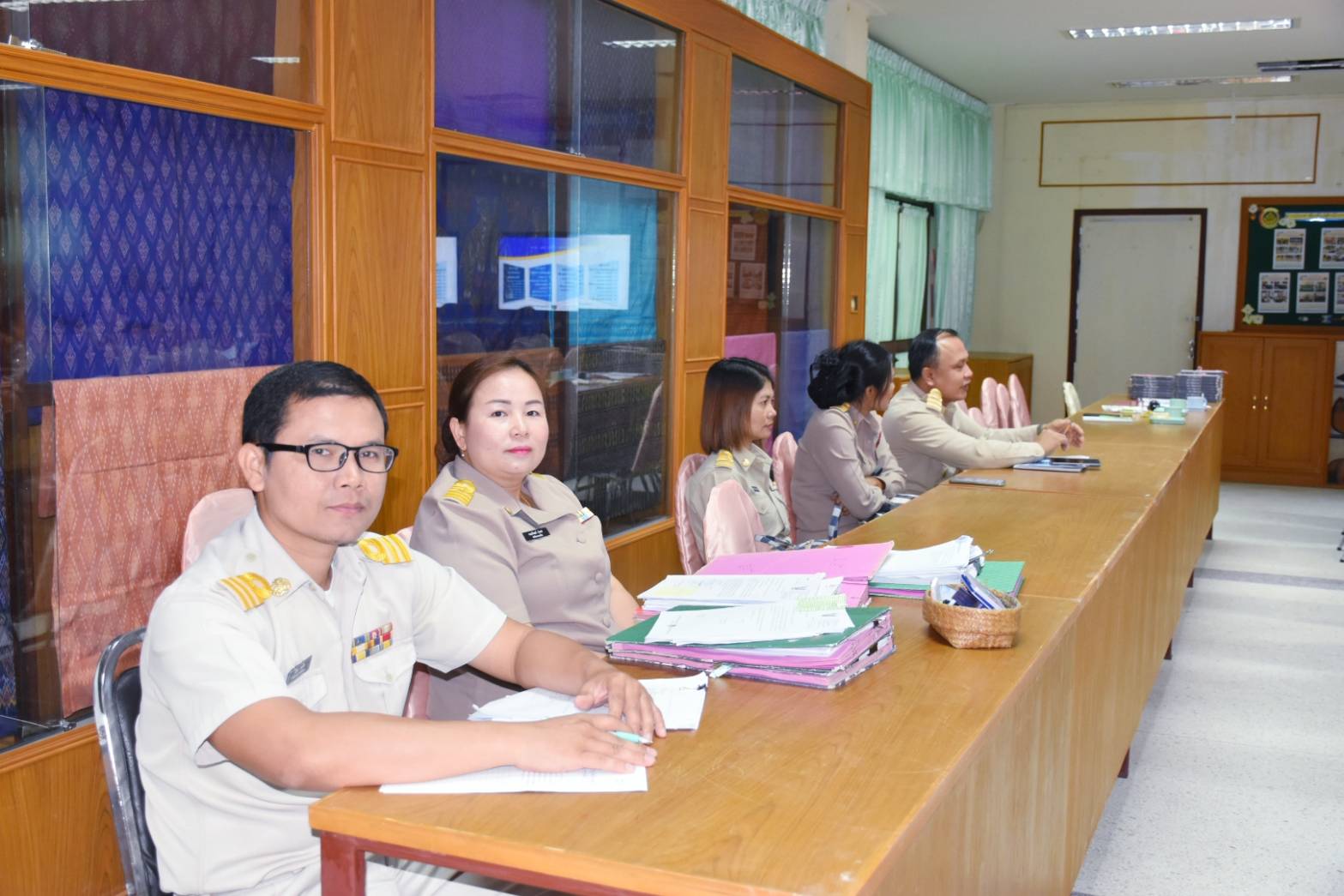 18 พฤศจิกายน 2562 เวลา 08.00 น. พัฒนาชุมชนมหาสารคาม ร่วมรับฟังการประชุมหารือข้อราชการประจำสัปดาห์ (Morning Brief) ครั้งที่ 23/2562
