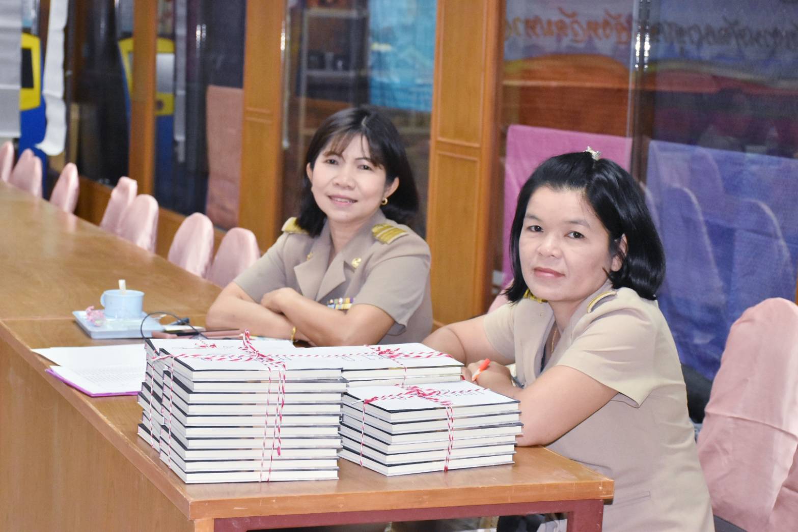 18 พฤศจิกายน 2562 เวลา 08.00 น. พัฒนาชุมชนมหาสารคาม ร่วมรับฟังการประชุมหารือข้อราชการประจำสัปดาห์ (Morning Brief) ครั้งที่ 23/2562