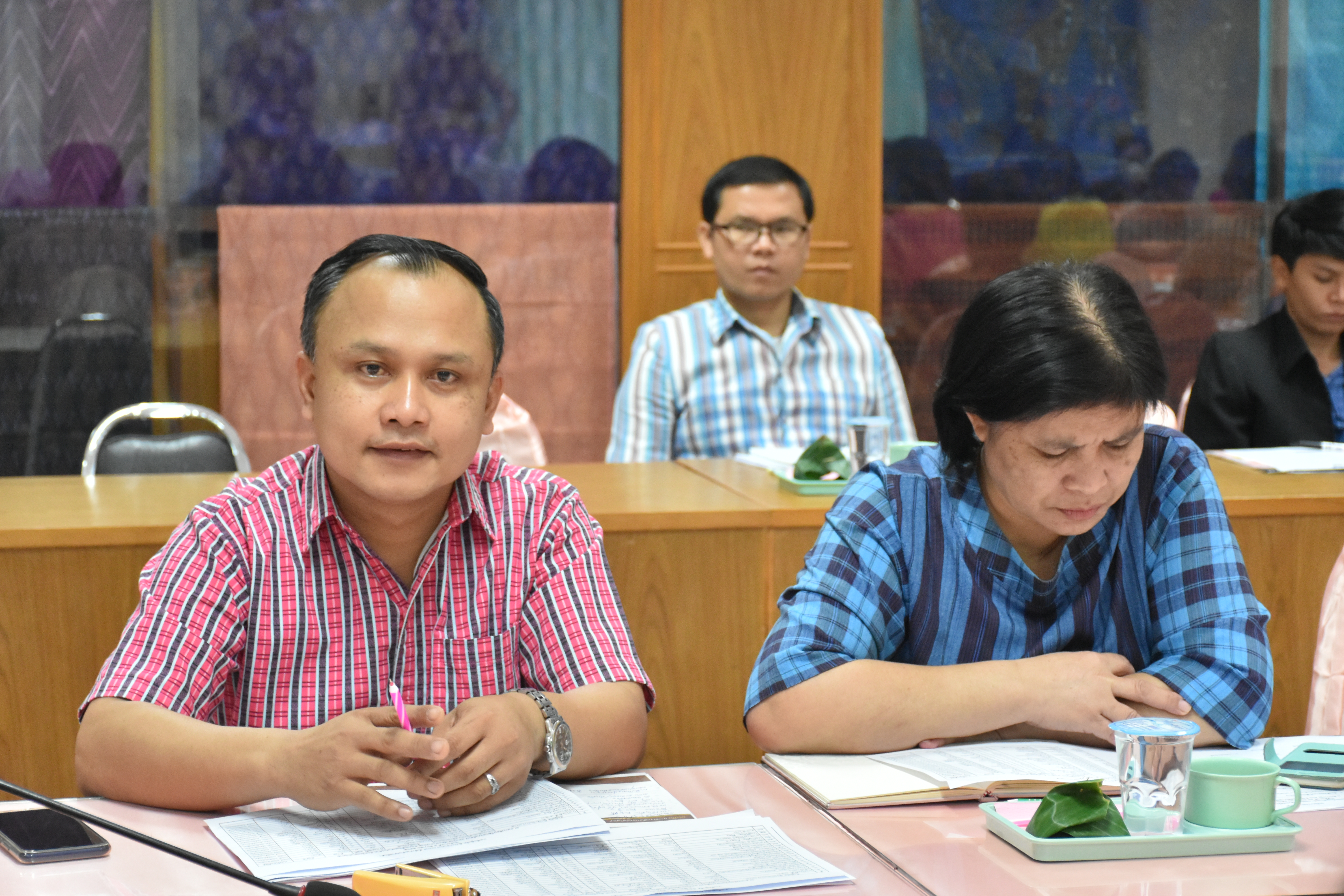 26 พฤศจิกายน 2562 เวลา09.30 น. ณ ห้องประชุม 106/1 สำนักงานพัฒนาชุมชนจังหวัดมหาสารคามประชุมเตรียมความพร้อมเตรียมการรับเสด็จสมเด็จพระกนิษฐาธิราชเจ้า กรมสมเด็จพระเทพรัตนราชสุดาฯ สยามบรมราชกุมารี