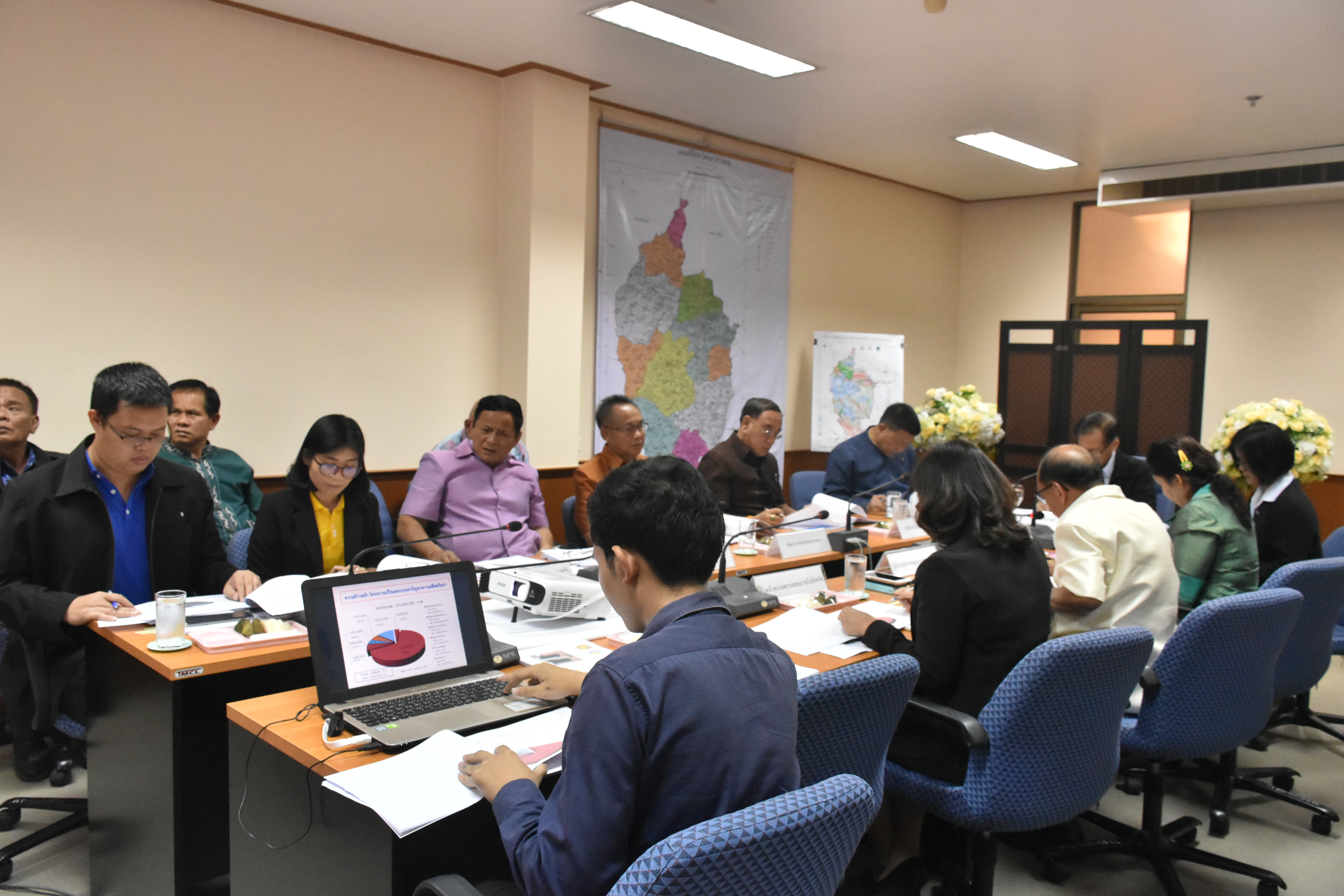 29 พฤศจิกายน 2562 เวลา 14.00 น. รับการตรวจติดตามการปฏิบัติราชการของรองปลัดกระทรวงมหาดไทย (ายบุญธรรม เลิศสุขีเกษม)