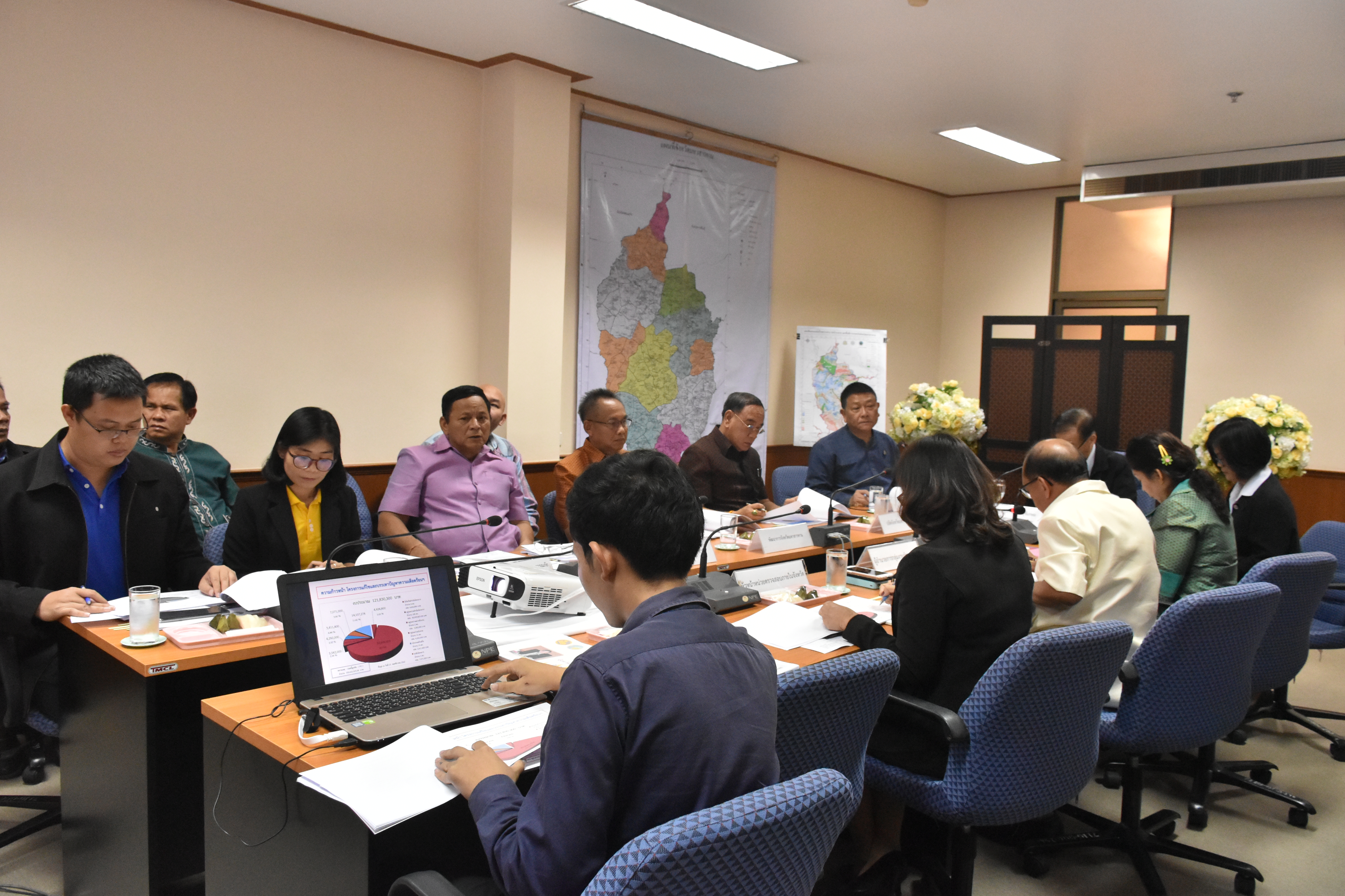 29 พฤศจิกายน 2562 เวลา 14.00 น. รับการตรวจติดตามการปฏิบัติราชการของรองปลัดกระทรวงมหาดไทย (ายบุญธรรม เลิศสุขีเกษม)