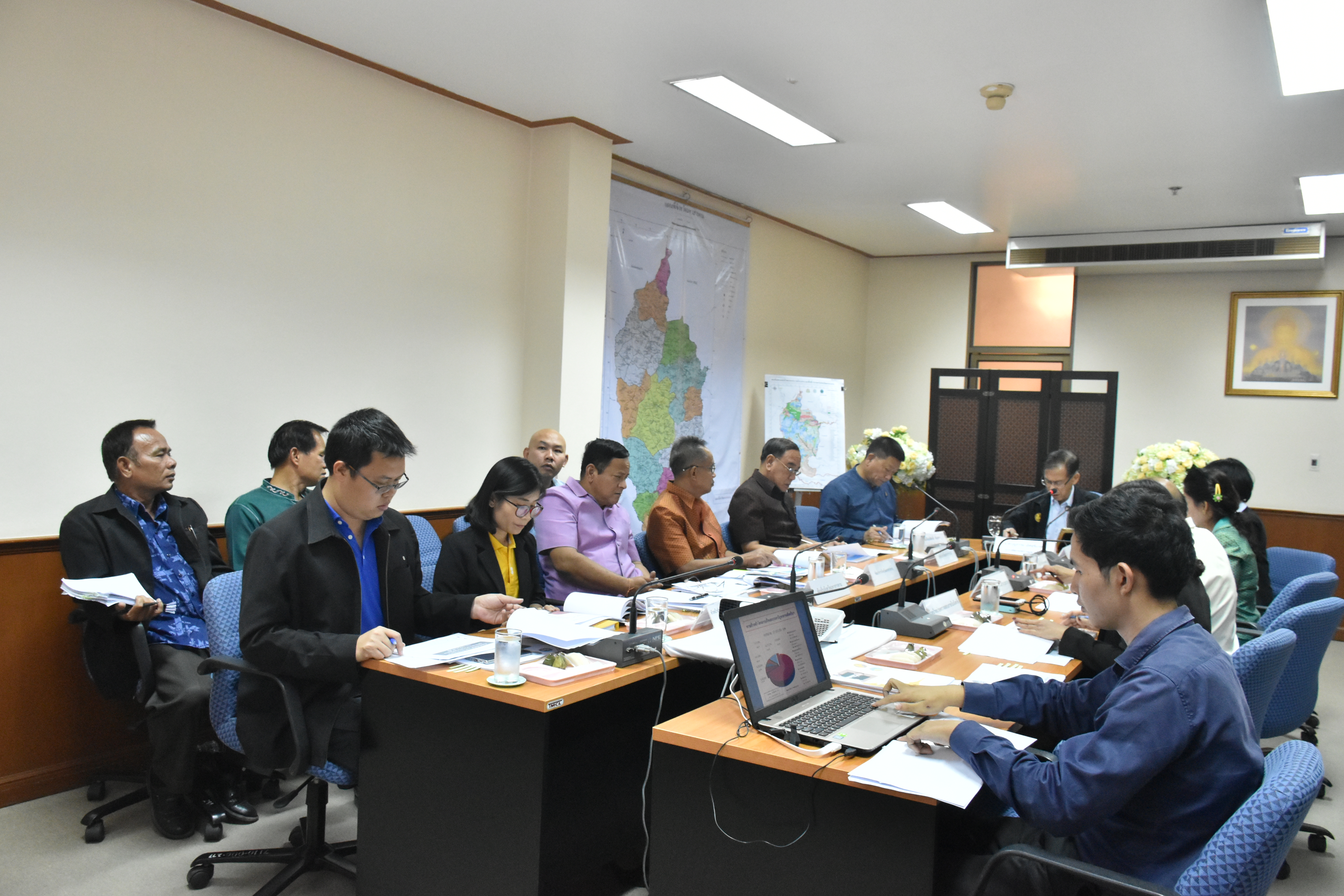 29 พฤศจิกายน 2562 เวลา 14.00 น. รับการตรวจติดตามการปฏิบัติราชการของรองปลัดกระทรวงมหาดไทย (ายบุญธรรม เลิศสุขีเกษม)