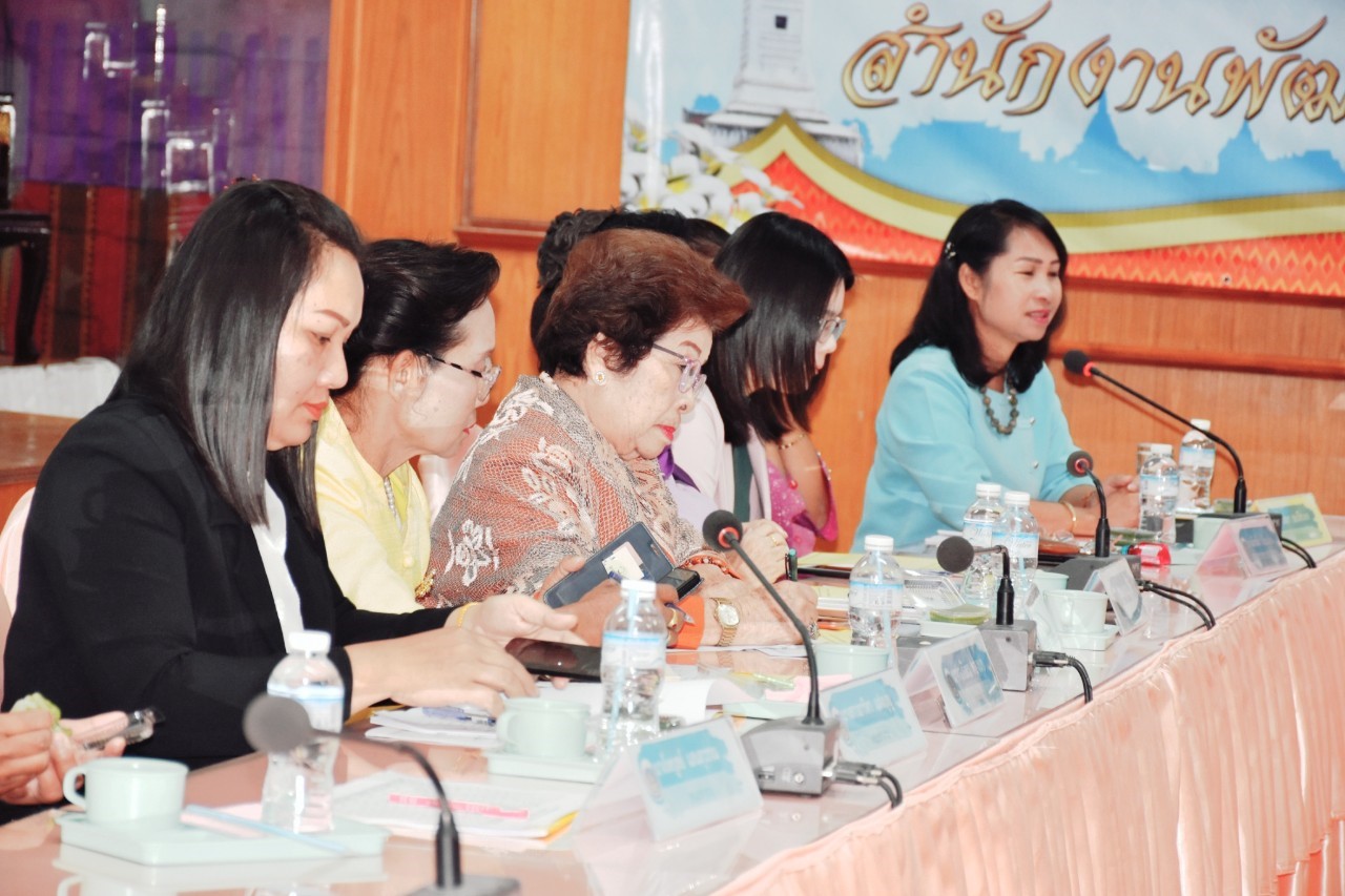 ๑๓ ธันวาคม ๒๕๖๒ เวลา ๐๙.๓๐ น. การประชุมคณะทำงานขับเคลื่อนกองทุนพัฒนาบทบาทสตรี ระดับจังหวัด ครั้งที่ ๑๑/๒๕๖๒