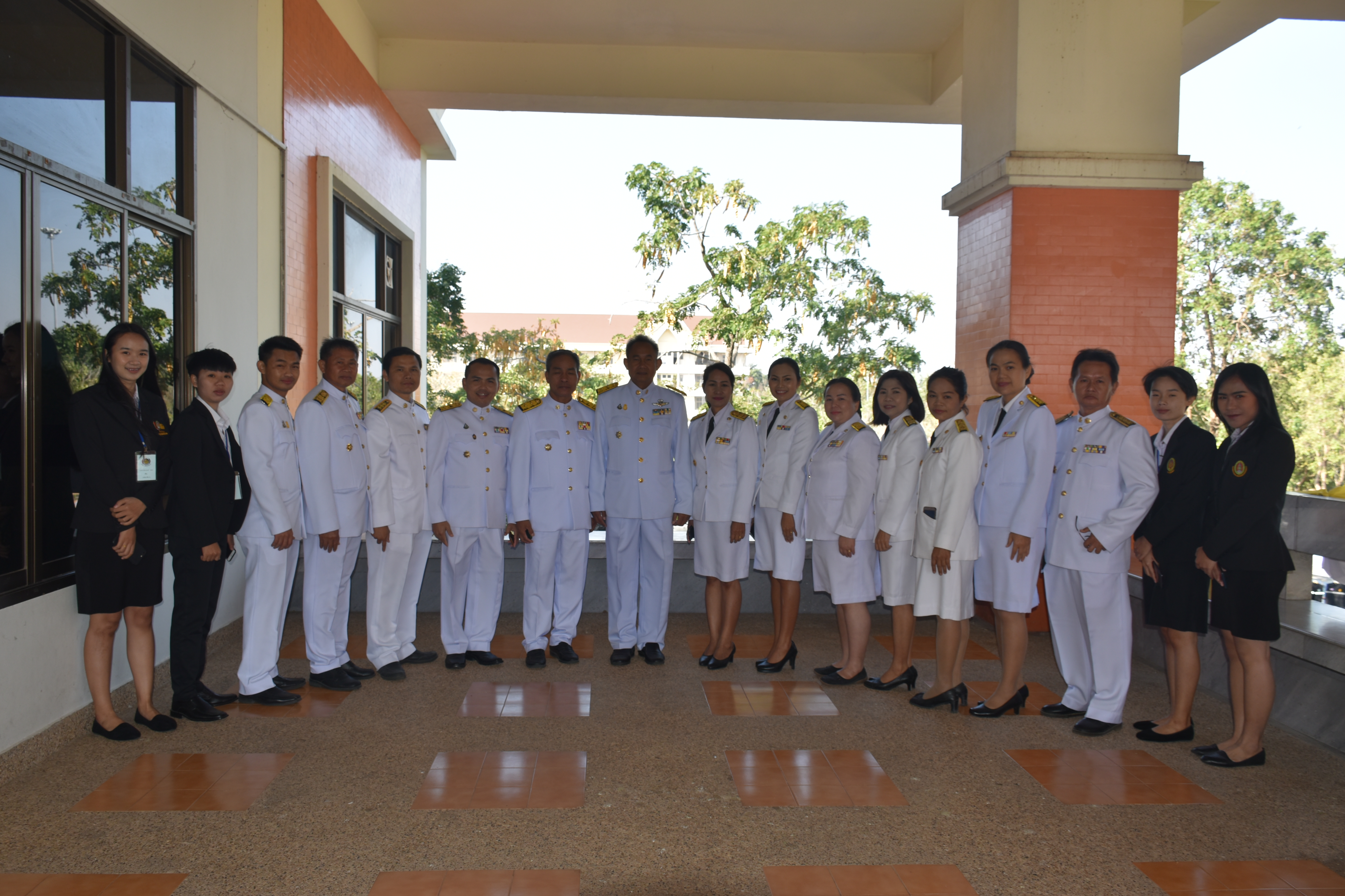 5 ธันวาคม 2562  พัฒนาชุมชนจังหวัดมหาสารคาม ร่วมพิธีการจัดกิจกรรมเนื่องในวันพ่อแห่งชาติ 5 ธันวาคม 2562