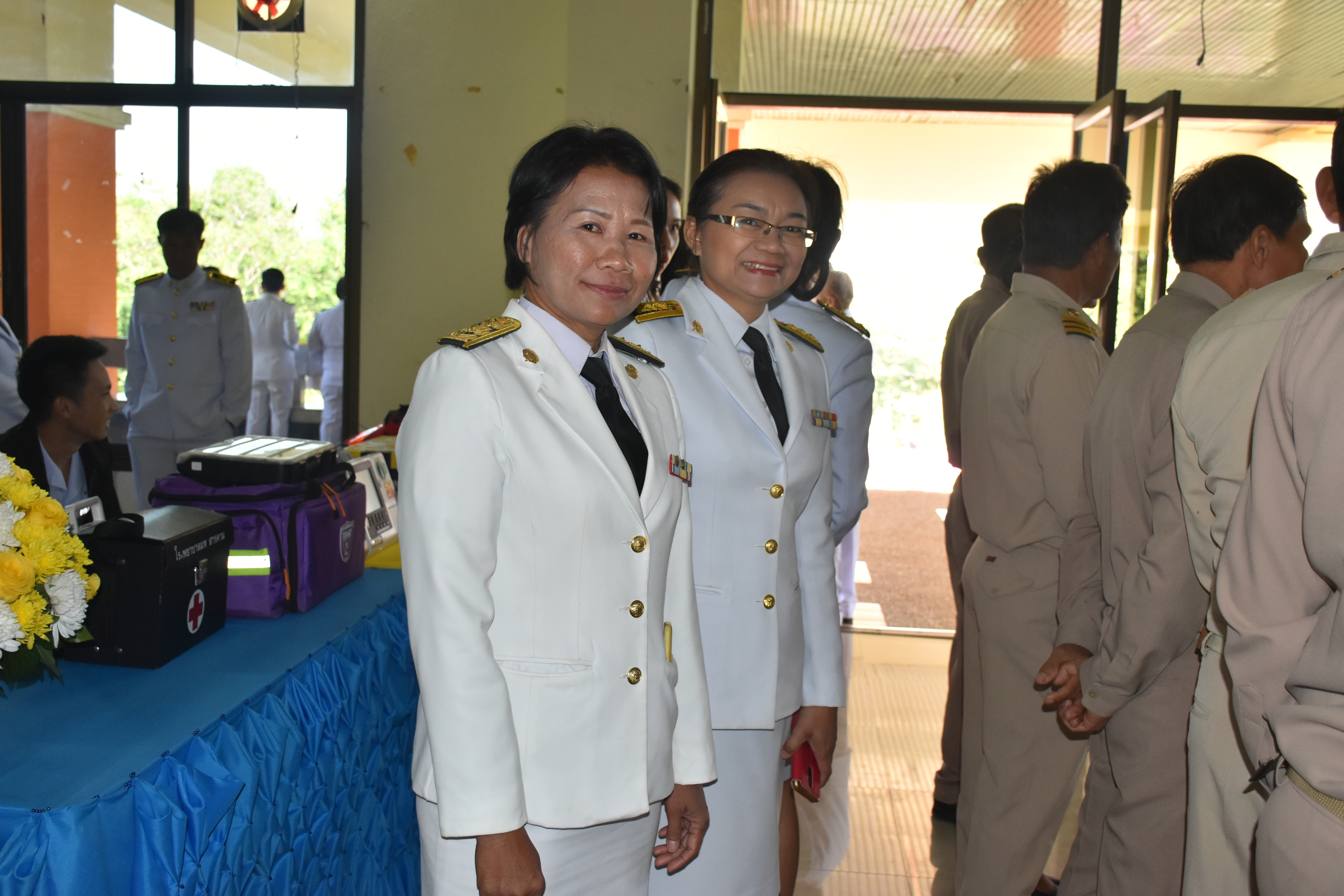 5 ธันวาคม 2562  พัฒนาชุมชนจังหวัดมหาสารคาม ร่วมพิธีการจัดกิจกรรมเนื่องในวันพ่อแห่งชาติ 5 ธันวาคม 2562