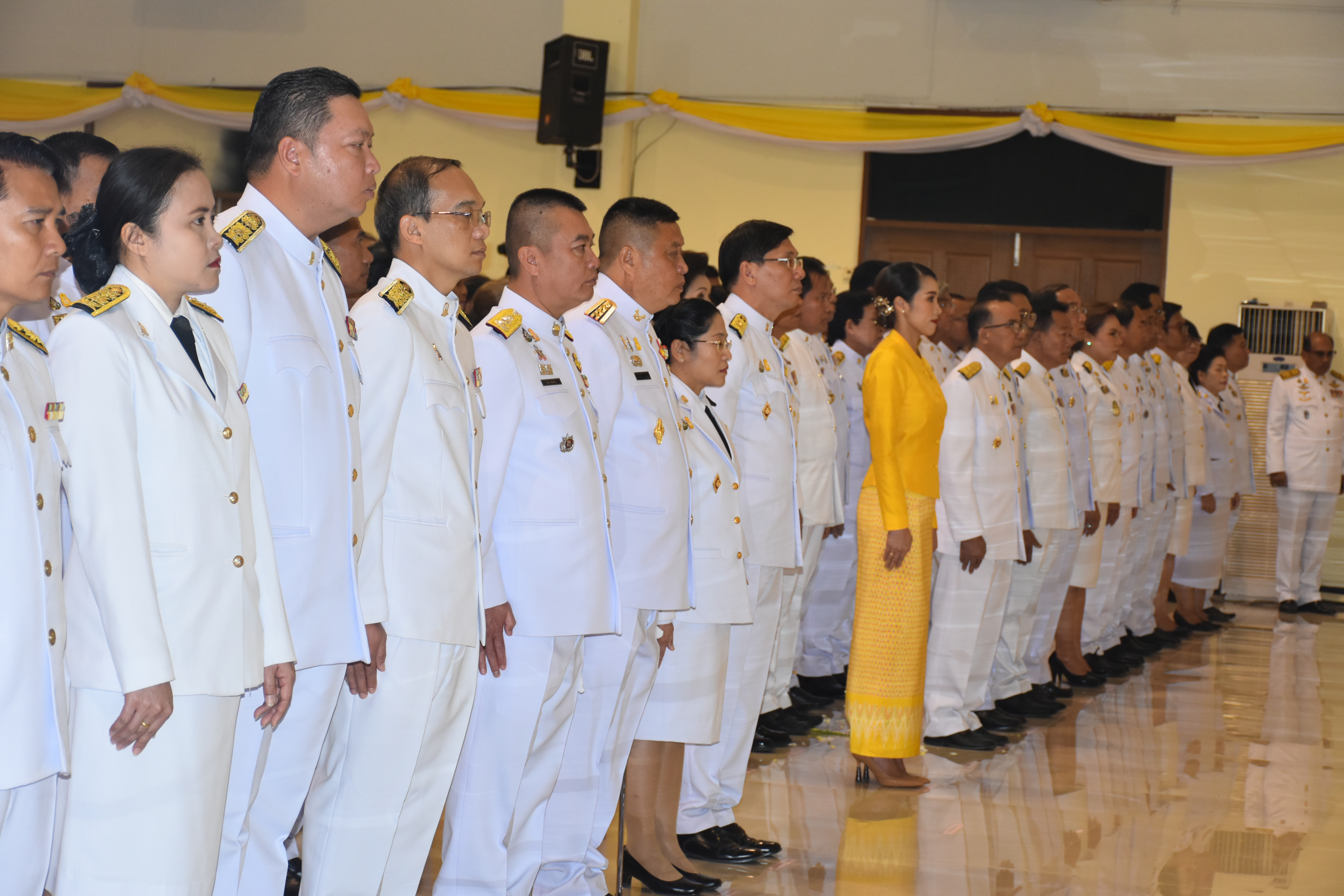 5 ธันวาคม 2562  พัฒนาชุมชนจังหวัดมหาสารคาม ร่วมพิธีการจัดกิจกรรมเนื่องในวันพ่อแห่งชาติ 5 ธันวาคม 2562
