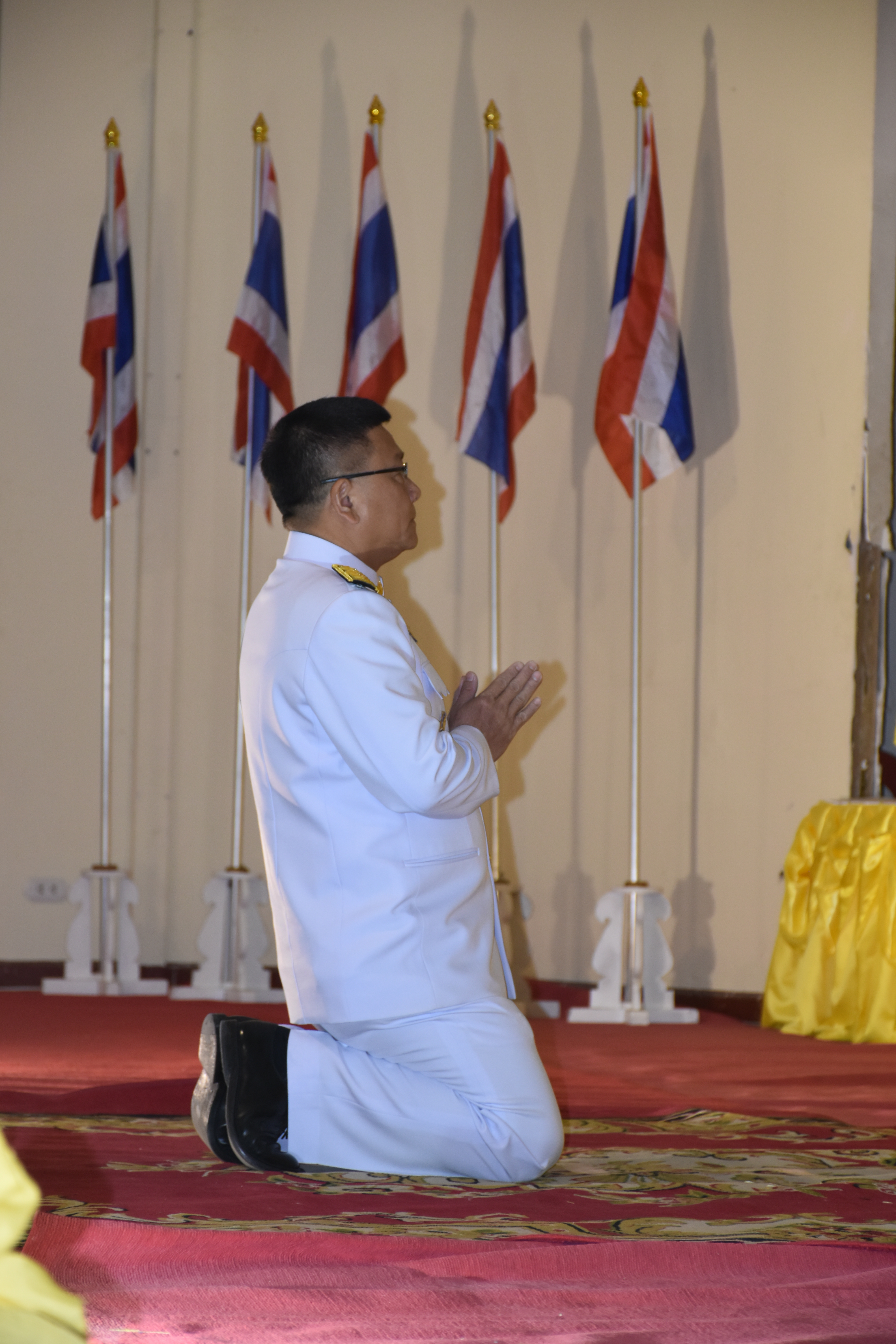 5 ธันวาคม 2562  พัฒนาชุมชนจังหวัดมหาสารคาม ร่วมพิธีการจัดกิจกรรมเนื่องในวันพ่อแห่งชาติ 5 ธันวาคม 2562