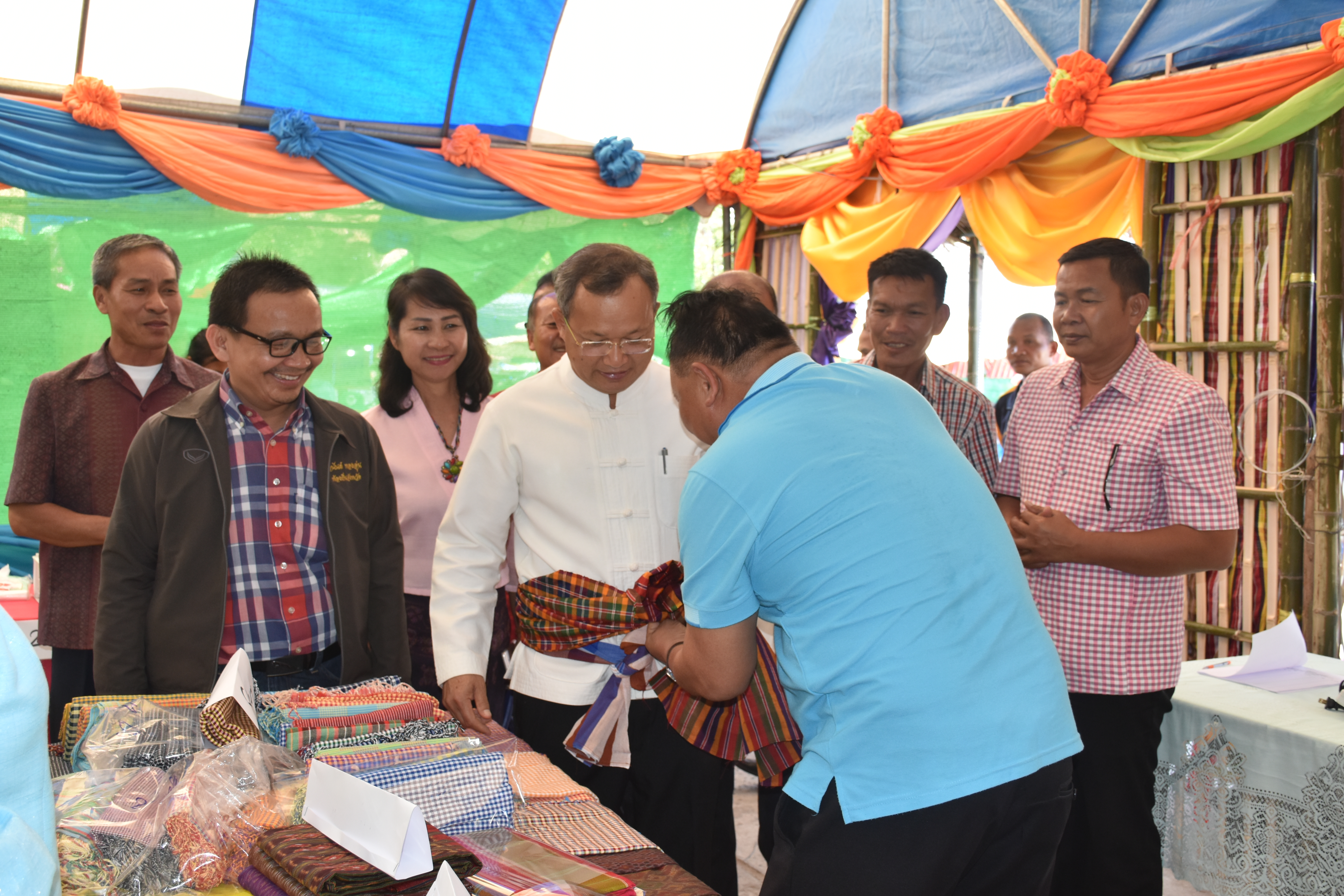 @ มหาสารคาม เมืองตักสิลานคร 18 ธันวาคม 2562 ผู้ตรวจราชการกระทรวงมหาดไทย(นายทวีป บุตรโพธิ์) ตรวจติดตามผลการดำเนินงานของจังหวัดมหาสารคาม