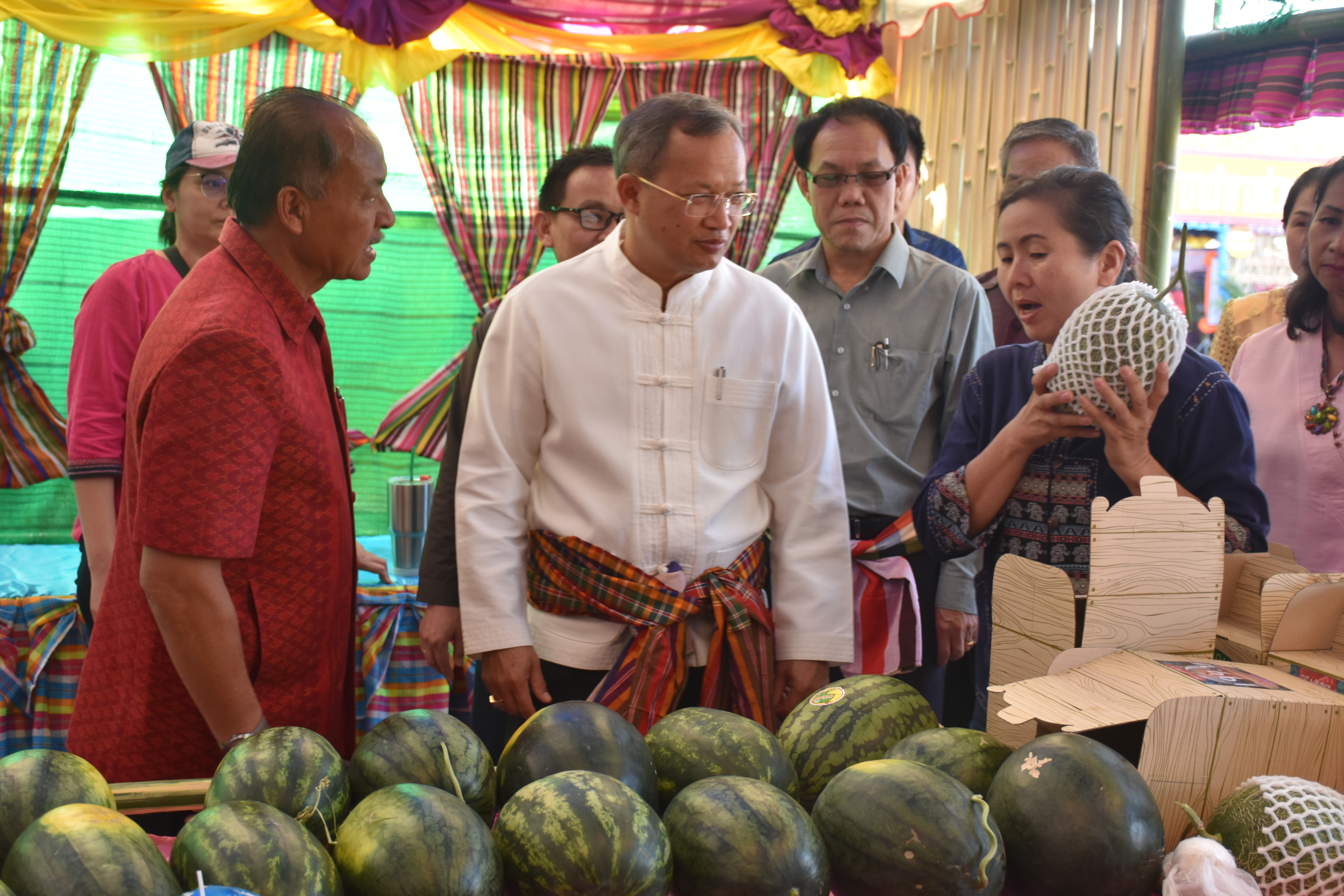 @ มหาสารคาม เมืองตักสิลานคร 18 ธันวาคม 2562 ผู้ตรวจราชการกระทรวงมหาดไทย(นายทวีป บุตรโพธิ์) ตรวจติดตามผลการดำเนินงานของจังหวัดมหาสารคาม